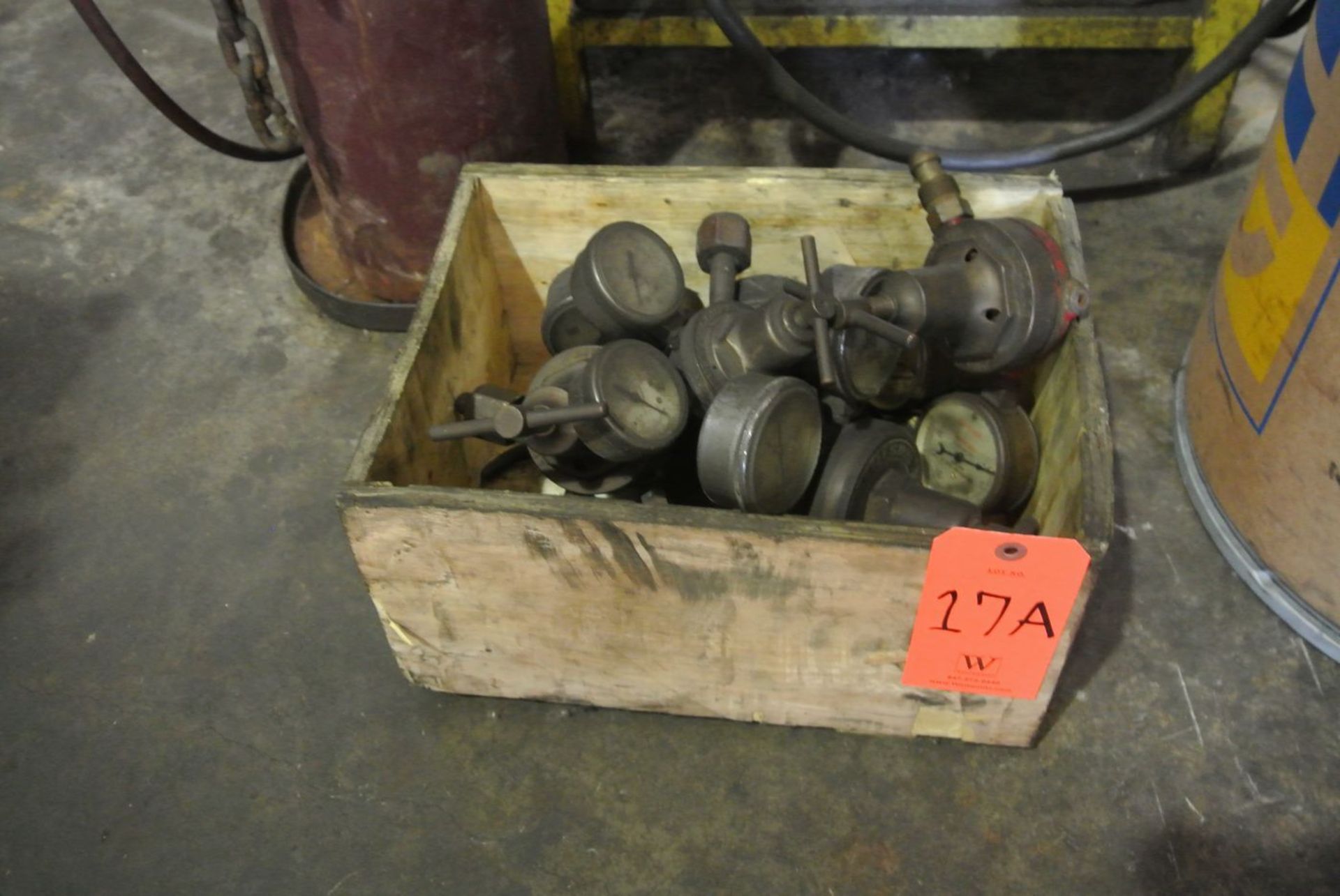 Lot - Assorted Gas Pressure Regulators (in Box)