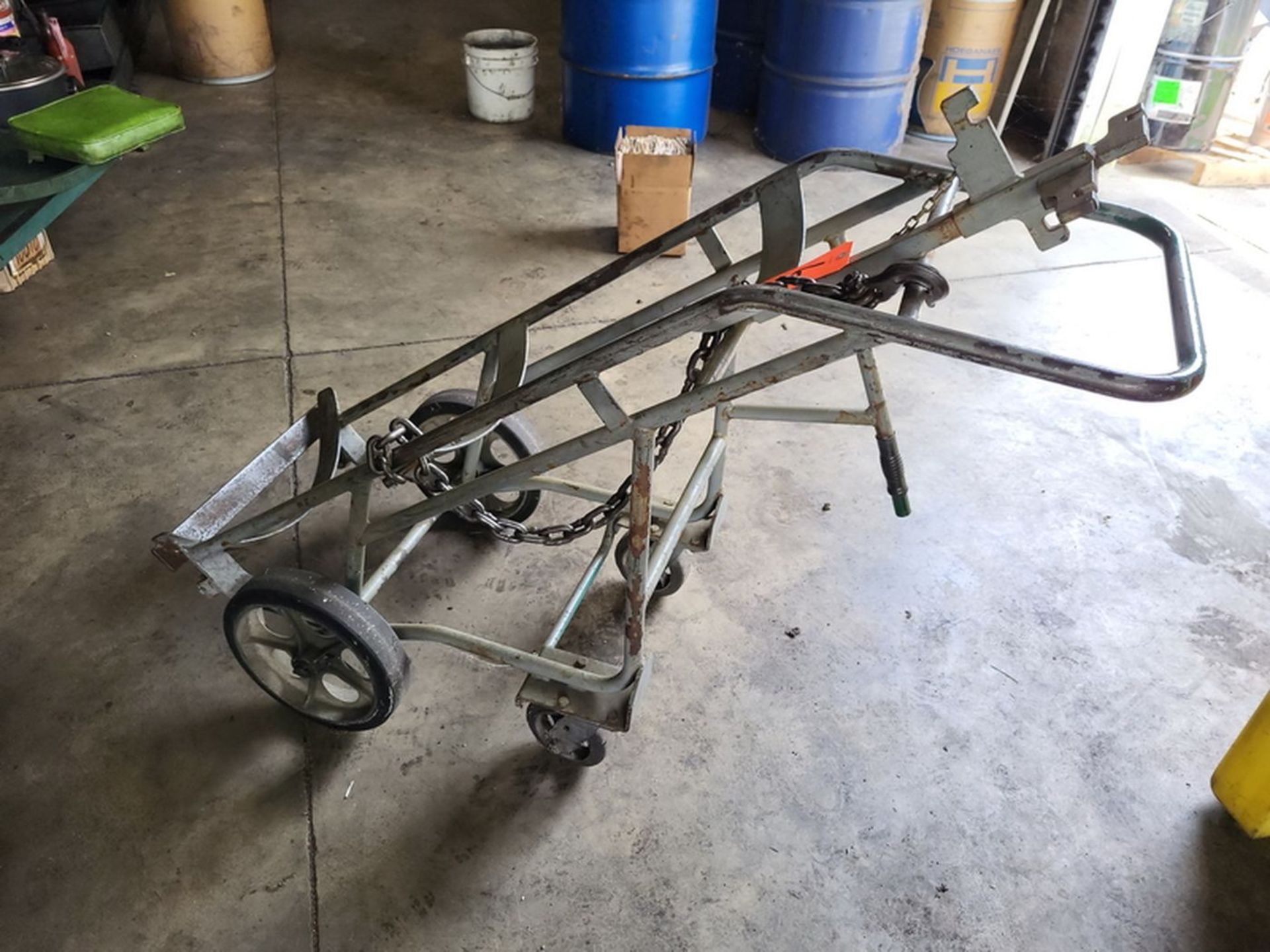 4-Wheel Barrel Hand Truck - Image 2 of 2