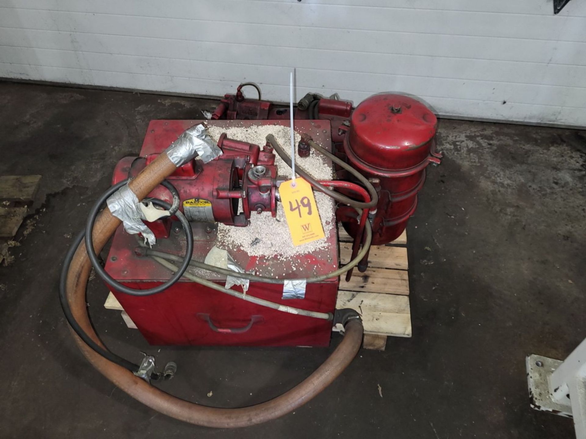 Hansvedt Model SM 1500E, EDM Machine, with Coolant Pump Unit (Pump Needs Repair) - Image 5 of 5