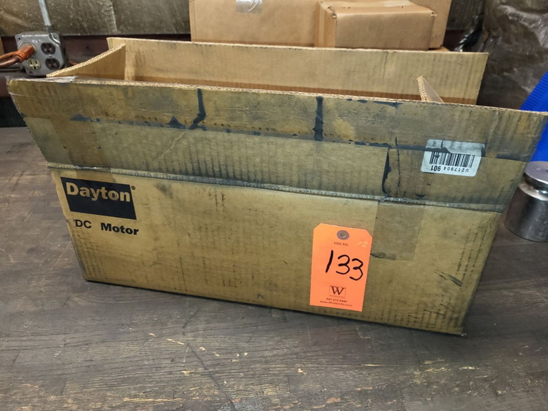 Dayton 2M169D DC, Permanent Magnet Motor, 3/4-HP, 1725 RPM (New in Box) - Image 3 of 3