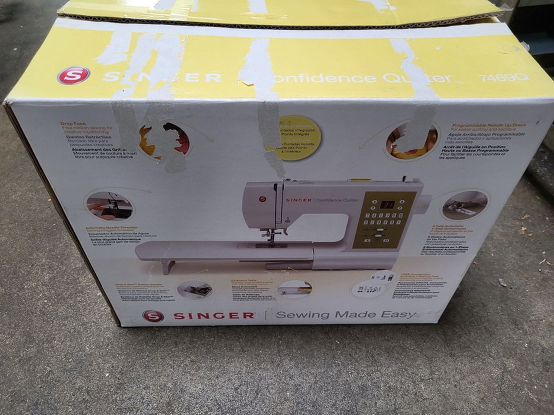 Singer Model 7469 Confidence Quilter Sewing Machine, S/N: H11249A46911386; Bobbin Class: 15J, 120-V - Image 3 of 4