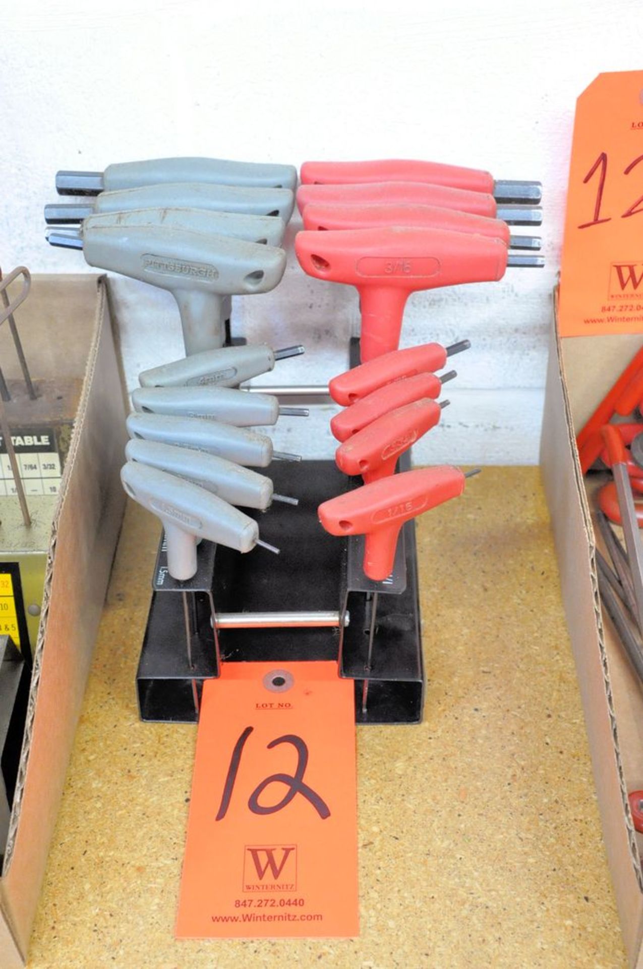 Lot - T-Handle Allen Wrenches with Sets in (2) Boxes - Image 3 of 4