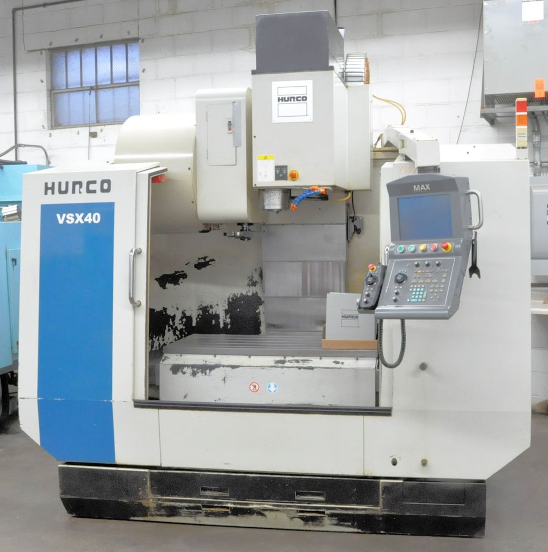 2001 Hurco 4-Axis Model VSX-40 CNC Vertical Machining Center, S/N: Q6783; 24-Position Automatic Tool