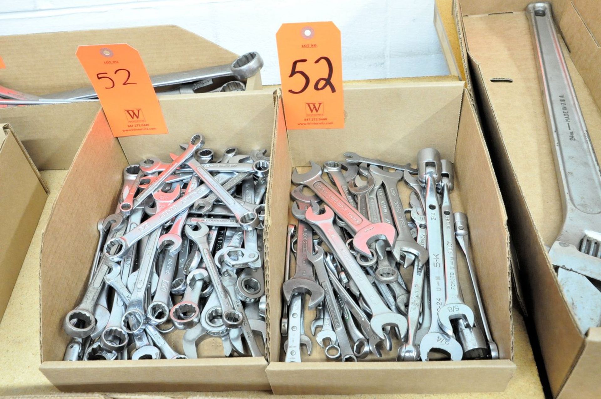 Lot - Wrenches in (2) Boxes