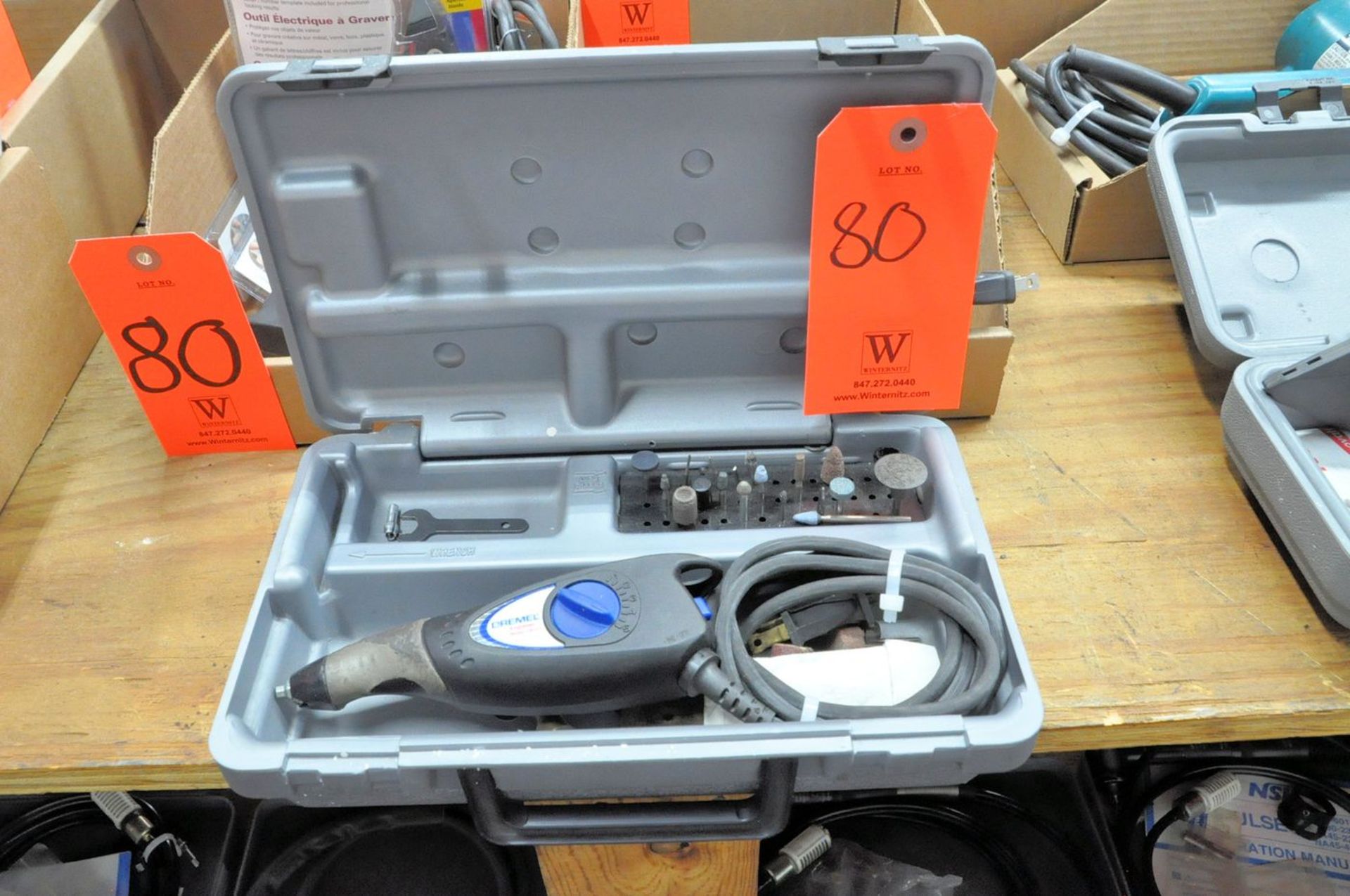 Lot - Dremel Electric Engravers with Electric Rotary Tools in (2) Boxes and (1) Case - Image 2 of 2