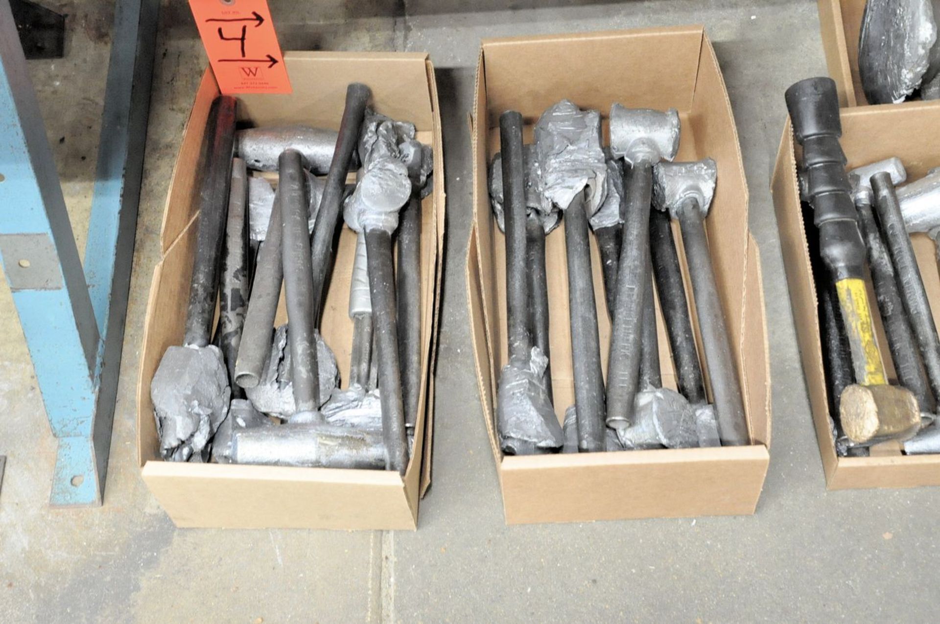 Lot - Lead Hammers in (7) Boxes - Image 2 of 4