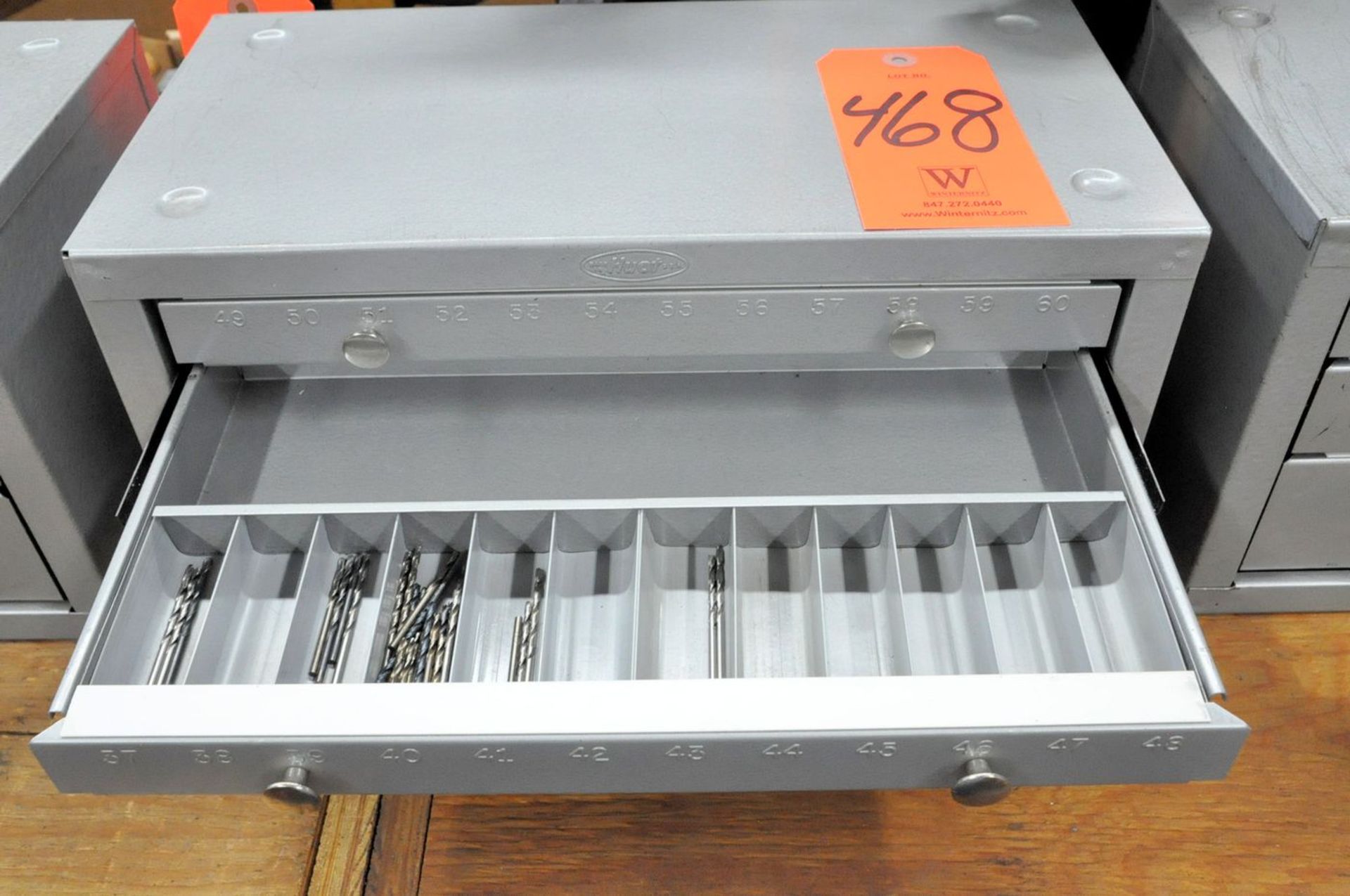 Huot 14-5/8"W X 7-1/2"D x 7-7/8"H 5-Drawer and Huot 14-5/8"H X 7-1/2"D x 7-7/8"H 3-Drawer Index - Image 3 of 10