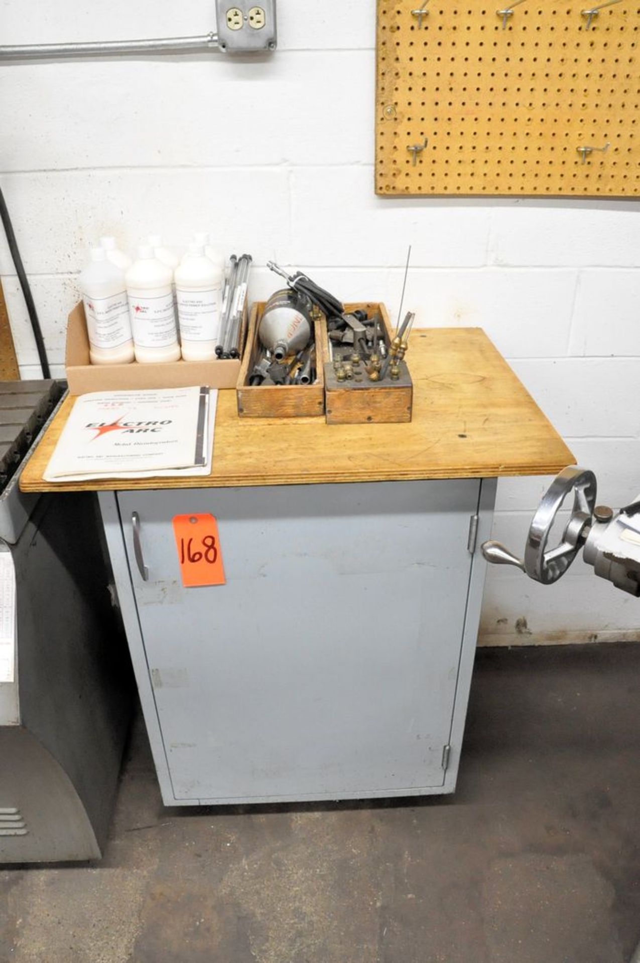 Electro Arc Model 2S Metal Disintegrator, S/N 3487, 7-1/4" X 15-1/2" T-Slot Table, Electro Arc Arc- - Bild 7 aus 8