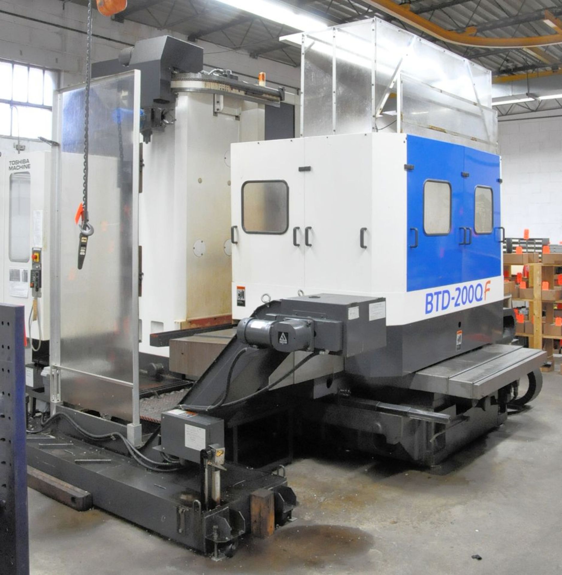 2000 Toshiba Shibaura BTD-200QF 4.3" CNC Horizontal Boring Mill, 30-Position Tool Changer - Image 2 of 17