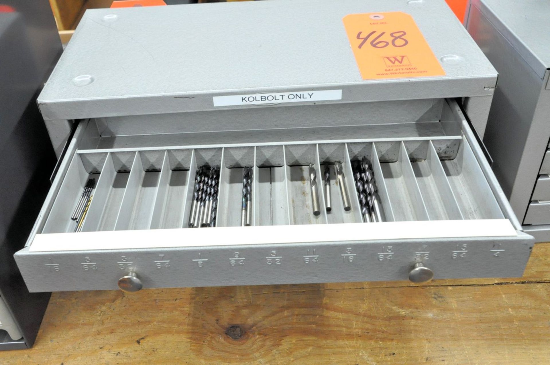 Huot 14-5/8"W X 7-1/2"D x 7-7/8"H 5-Drawer and Huot 14-5/8"H X 7-1/2"D x 7-7/8"H 3-Drawer Index - Image 8 of 10