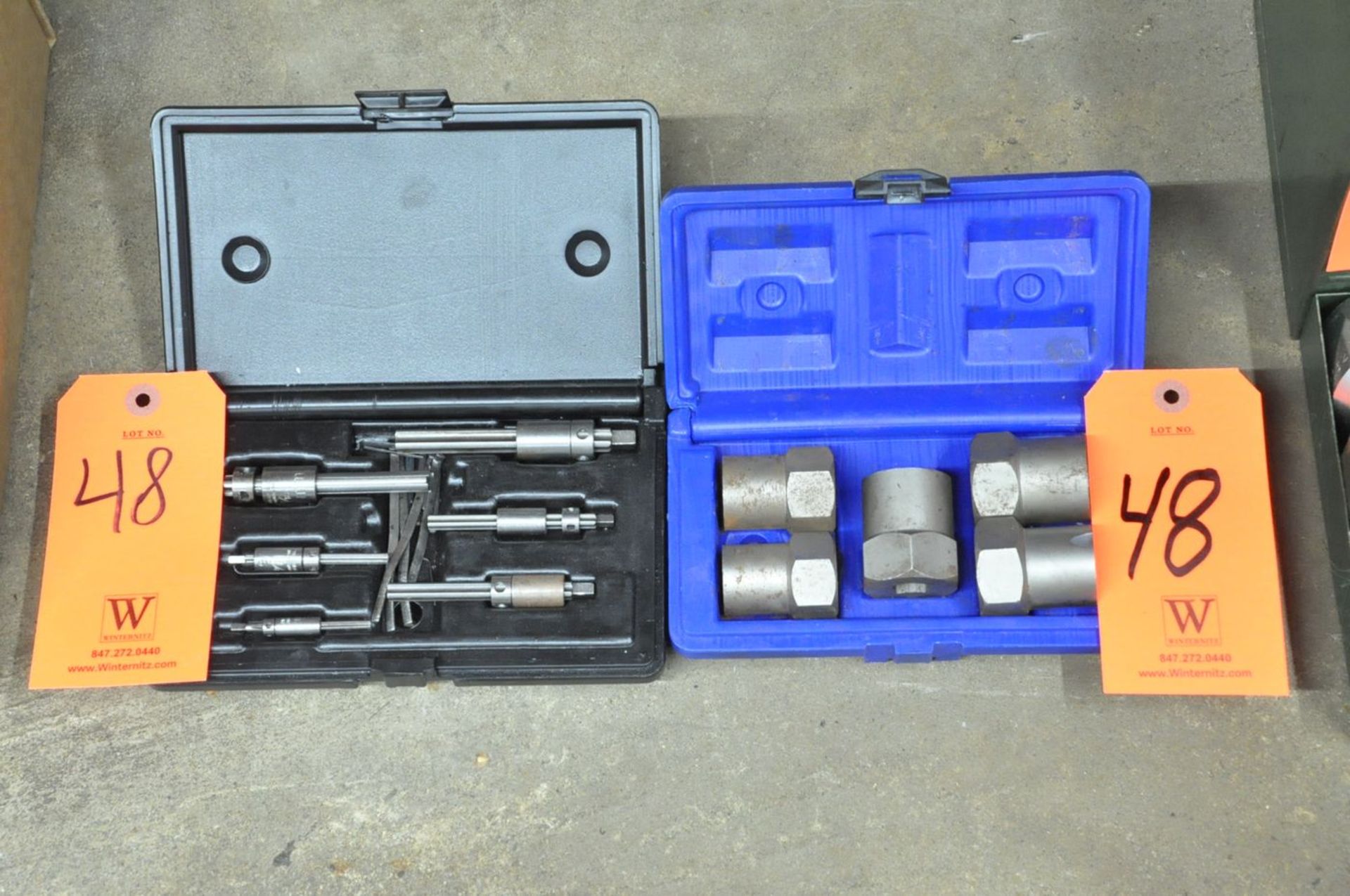 Lot - Screw Extractors in (1) Box and (2) Extractor Kits with Cases - Image 2 of 3