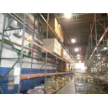 Sections of Interlake 42" x 8' x 19' Bolted Pallet Racking, Including: (16) Uprights, (70) 3" Wide