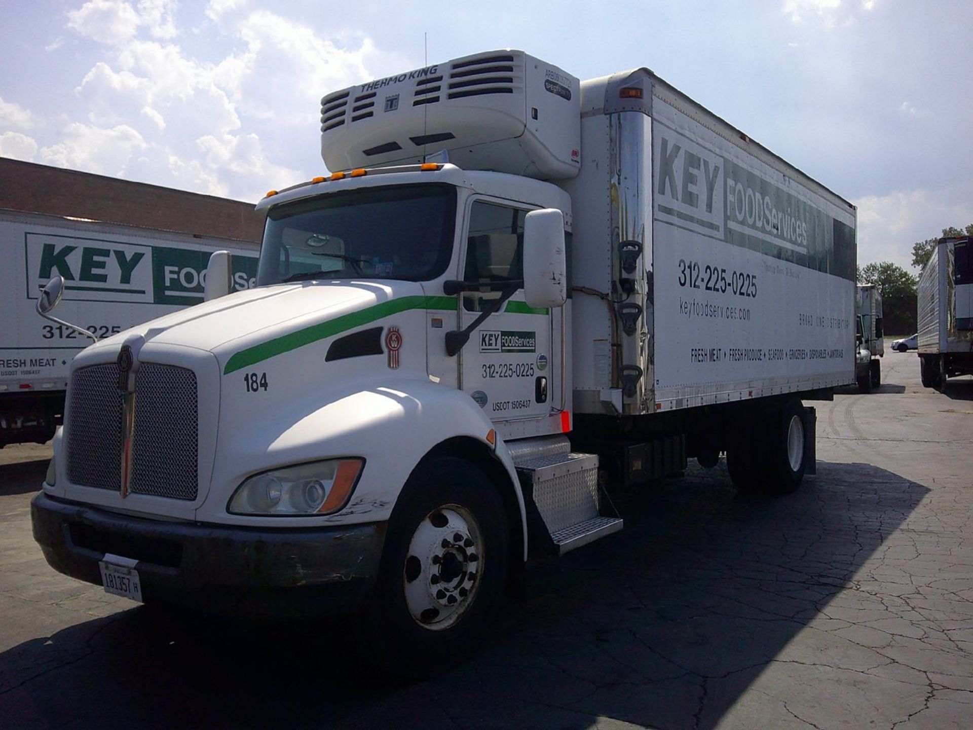 2010 Kenworth 24 ft. Model T270 Hybrid Single Axle Refrigerated Box Truck, VIN: 2NKHHM6A9AM262184;