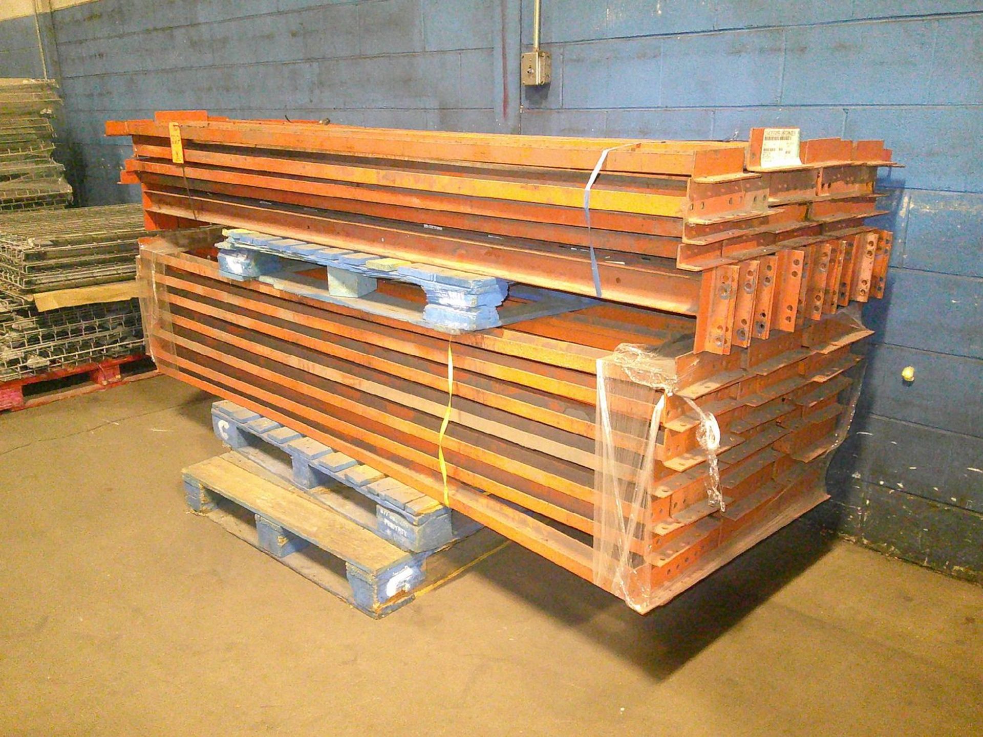 Lot - (2) Pallets of 3 in. and 4 in. x 8 ft. Cross Beams; (185) approx. 3 in.; and (25) approx. 4 - Image 2 of 4