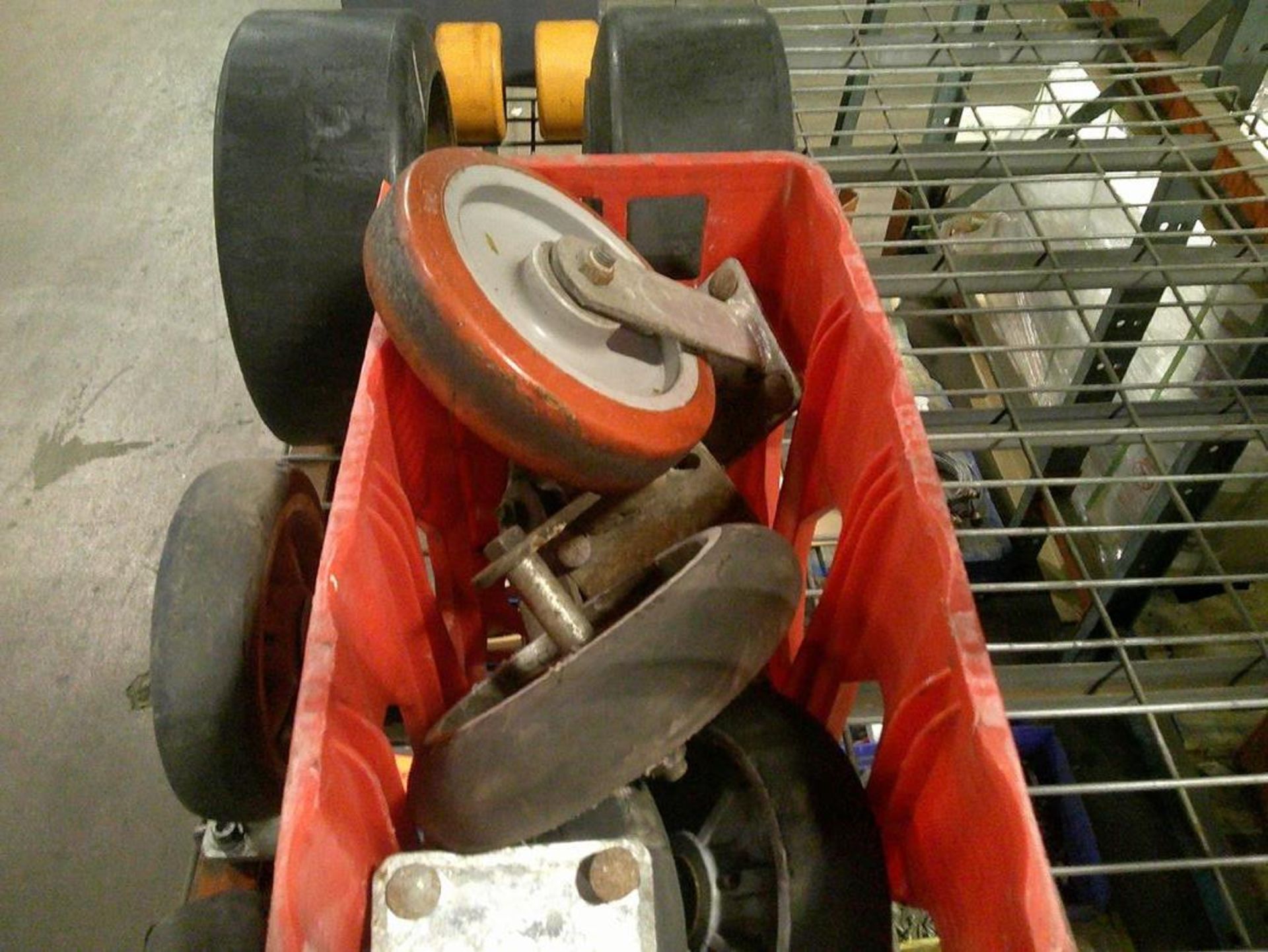 Lot - Casters, Phenolic Wheels; and Fork Lift Wheels - Image 3 of 5