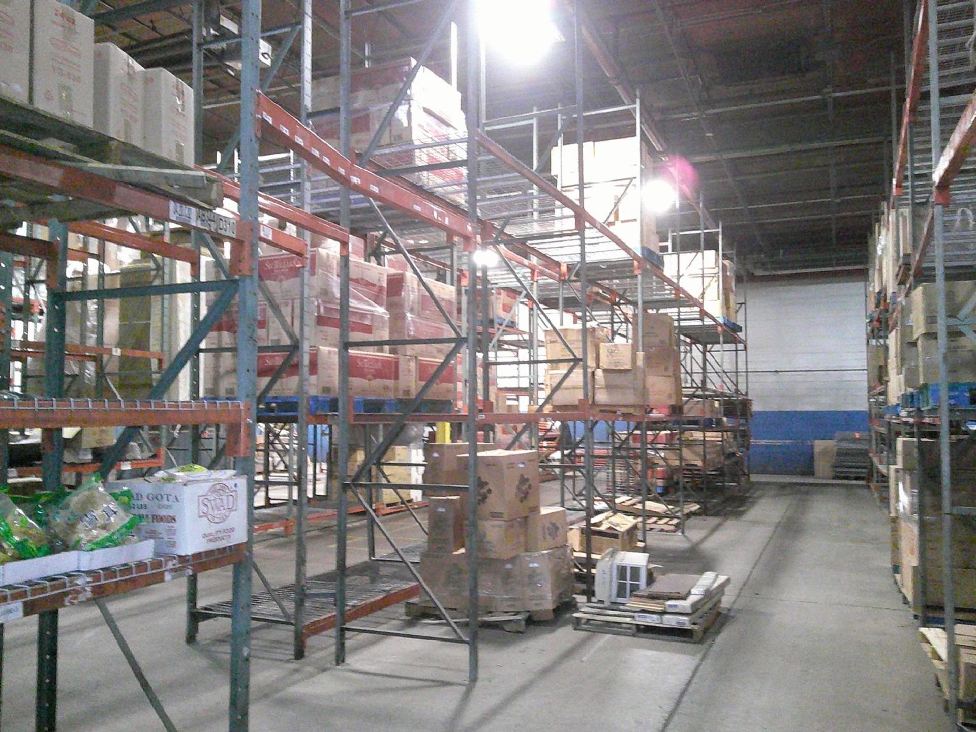 Sections of Interlake 42" x 8' x 19' Bolted Pallet Racking, Including: (40) Uprights, (252) 3" - Image 9 of 10