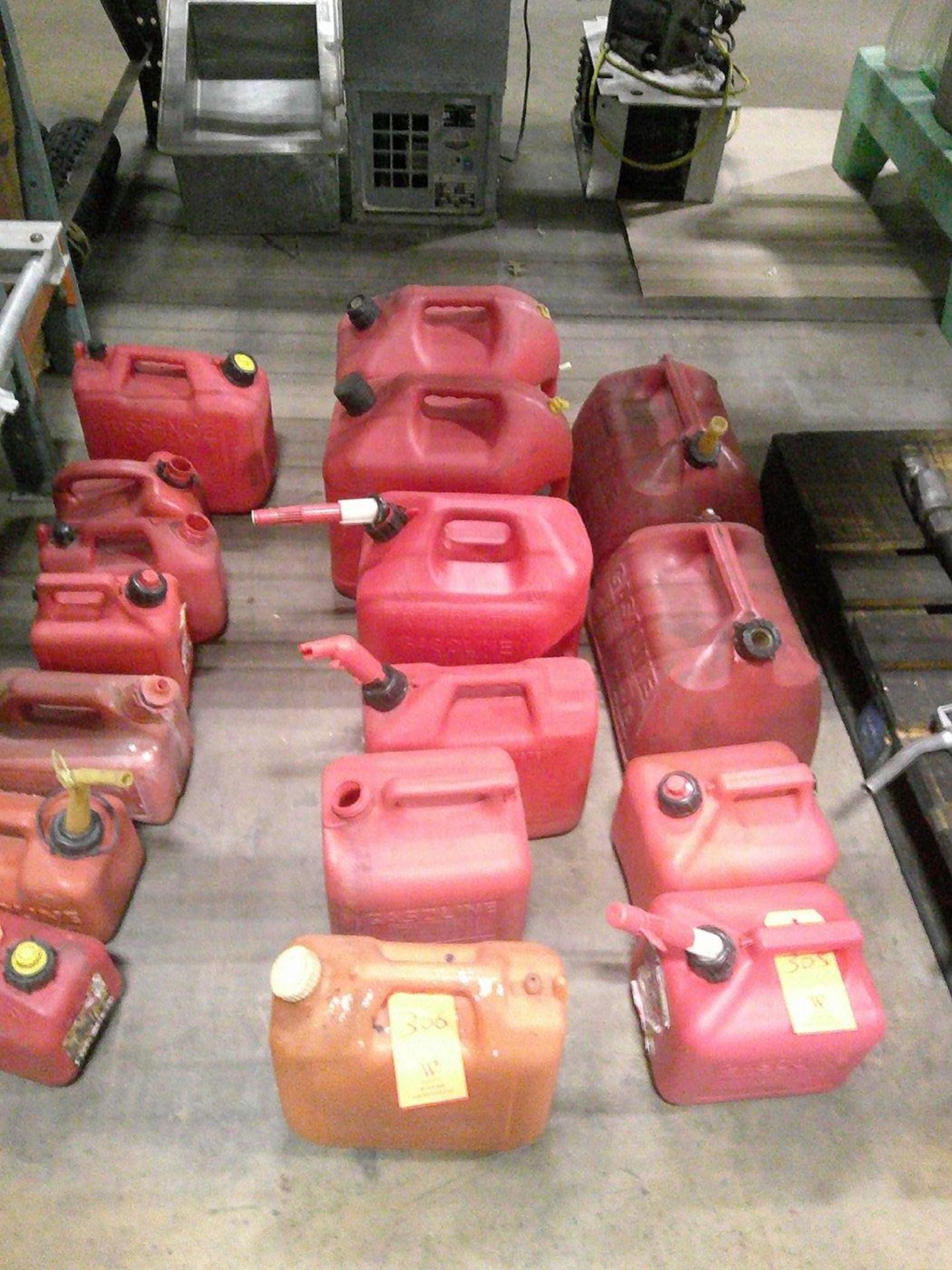 Lot - (6) Plastic Fuel Cans - Image 2 of 2