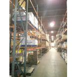 Sections of Interlake 42" x 8' x 19' Bolted Pallet Racking, Including: (20) Uprights, (96) 3" Wide