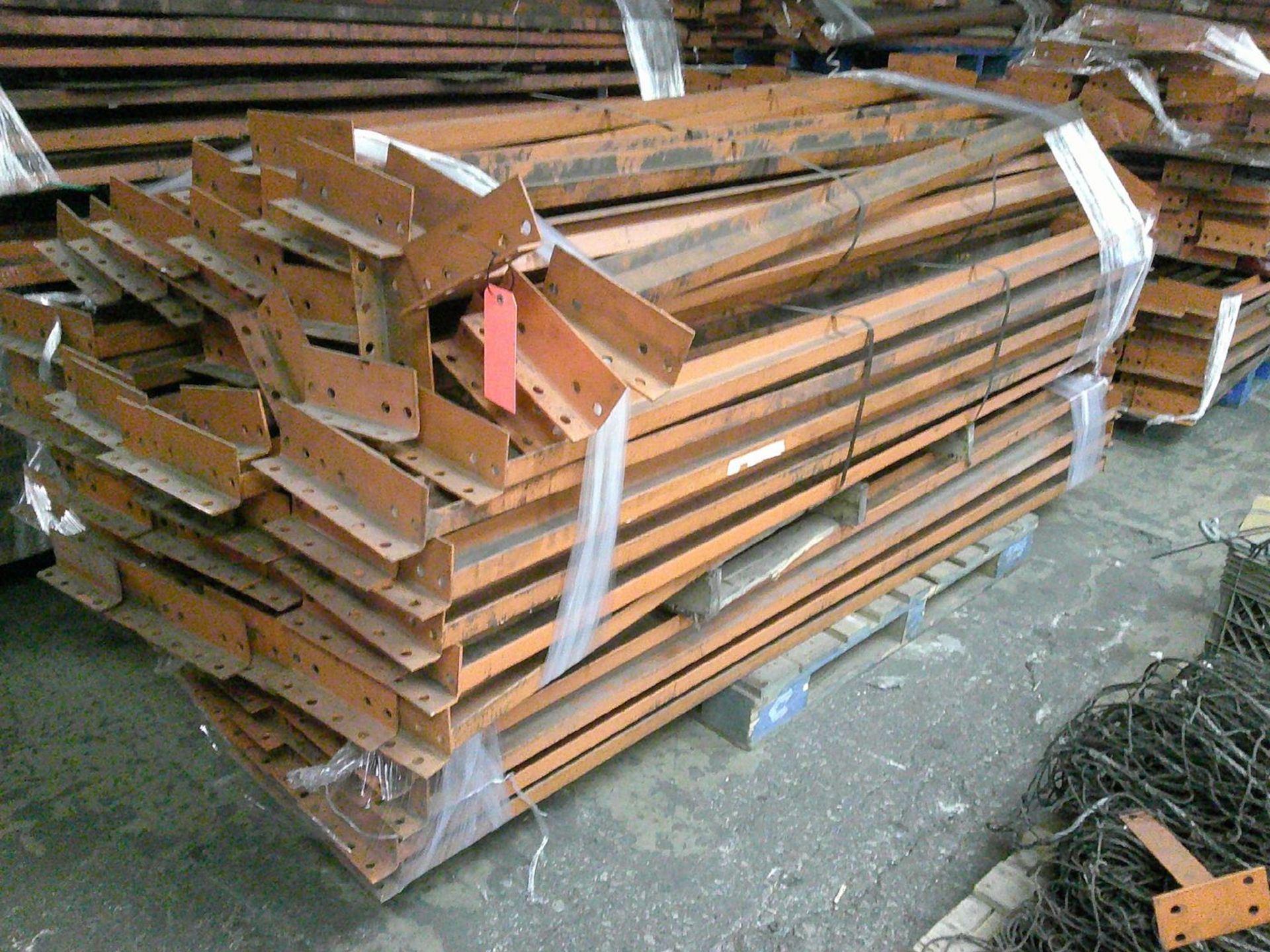 Lot - (5) Pallets of 3 in. x 8 ft. Cross Beams; approx. (177) - Image 2 of 4