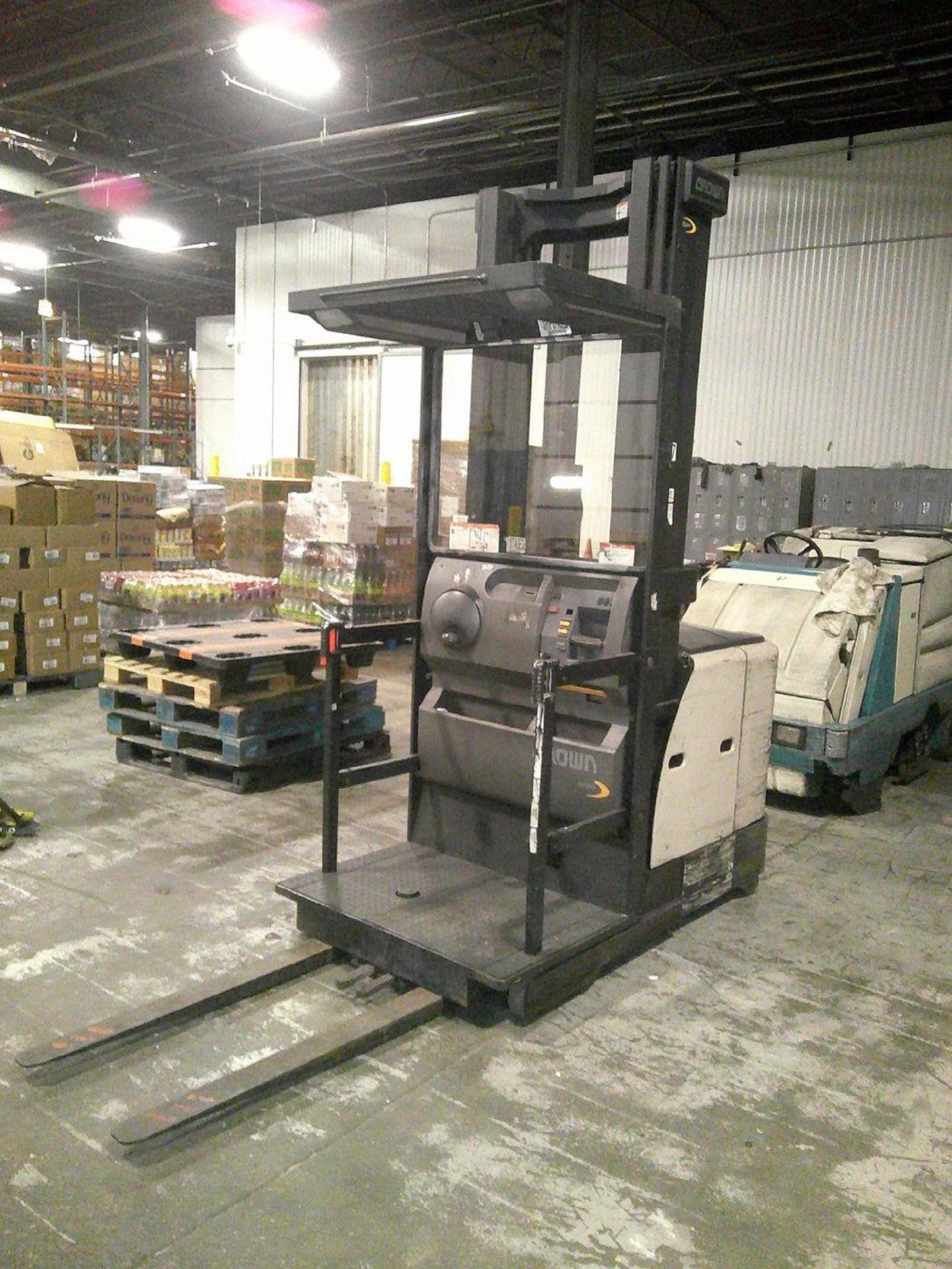 Crown 3,000 lb. Cap. Series 3400 Electric Stand-Up Stock Picker, S/N: 1A298571; with 240" Reach - Image 3 of 3