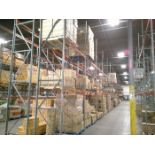 Sections of Interlake 42" x 8' x 19' Bolted Pallet Racking, Including: (40) Uprights, (182) 3"
