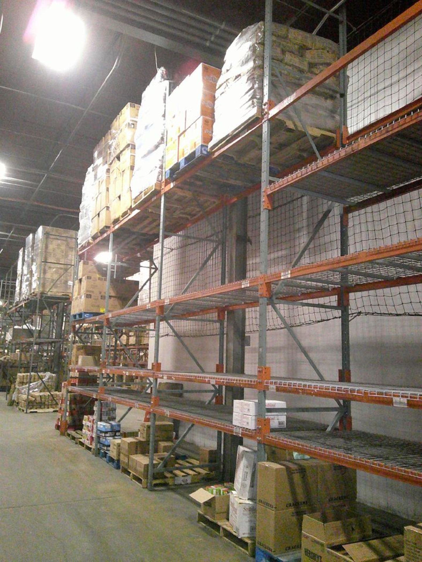Sections of Interlake 42" x 8' x 19' Bolted Pallet Racking, Including: (10) Uprights, (80) 3" Wide - Bild 6 aus 6
