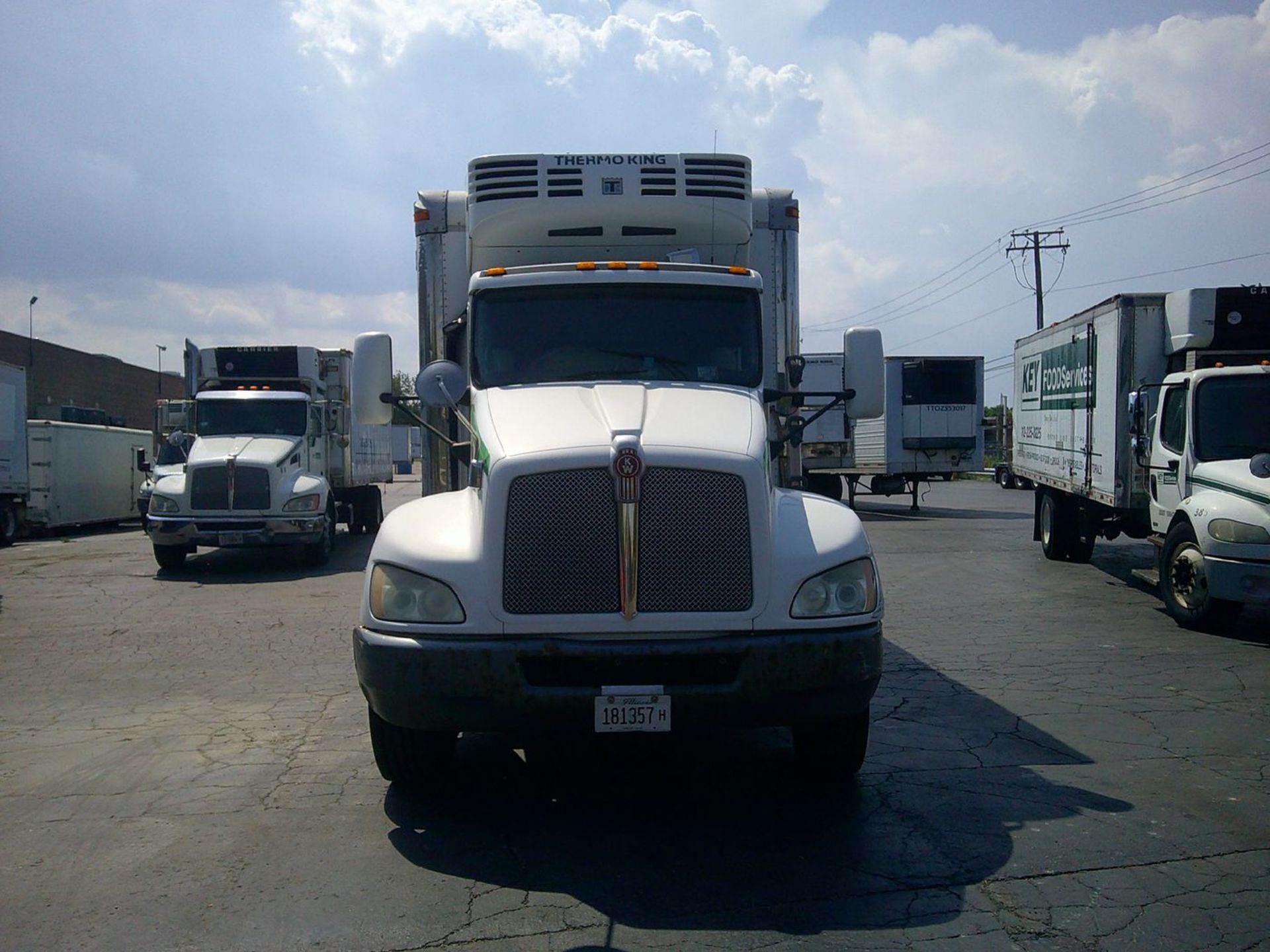 2010 Kenworth 24 ft. Model T270 Hybrid Single Axle Refrigerated Box Truck, VIN: 2NKHHM6A9AM262184; - Bild 3 aus 8