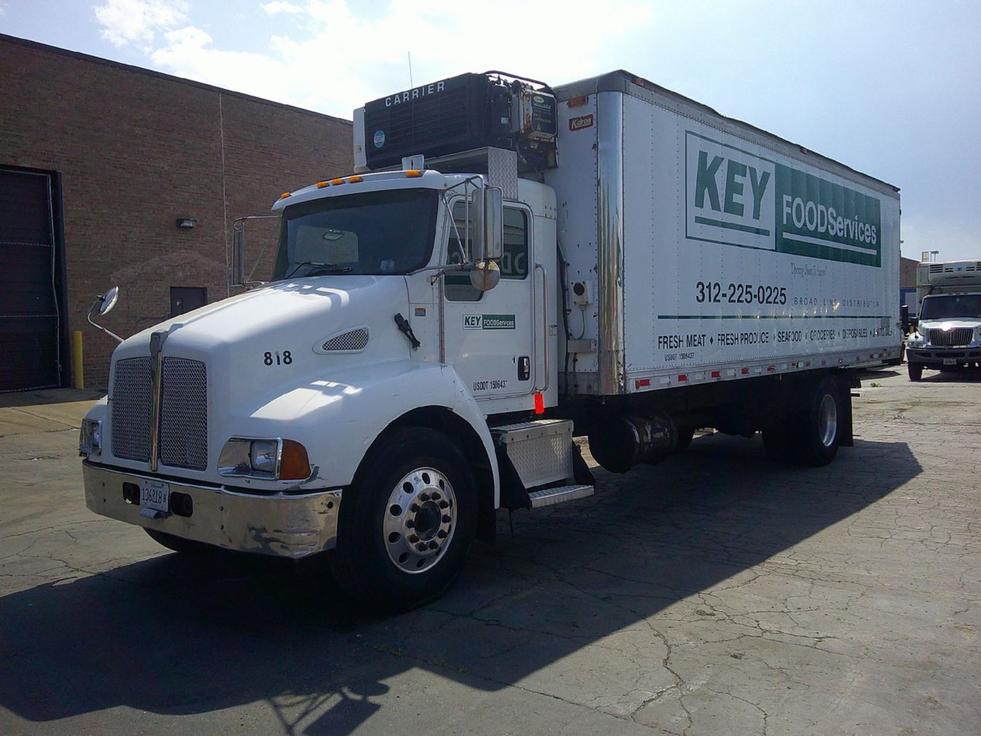 2006 Kenworth 24 ft. Model T300 Single Axle Refrigerated Box Truck, VIN: 2NKMHD6X76M130390; with