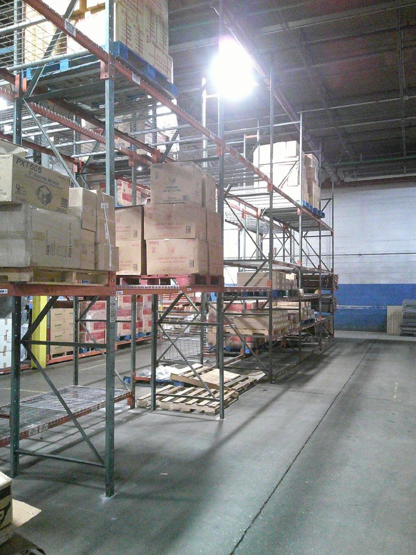 Sections of Interlake 42" x 8' x 19' Bolted Pallet Racking, Including: (40) Uprights, (252) 3" - Image 10 of 10