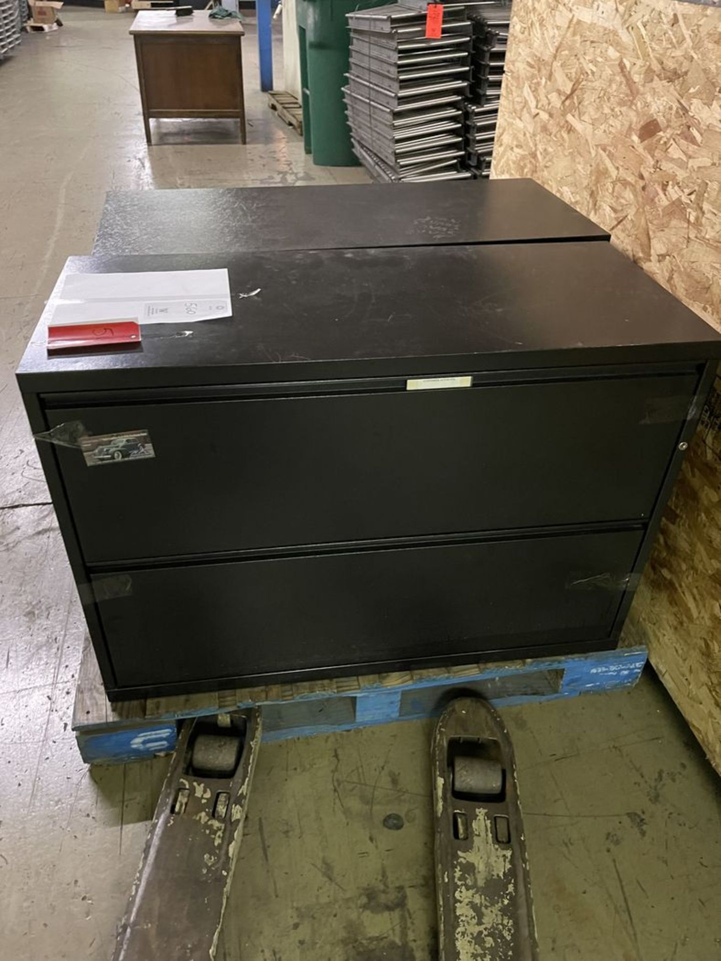 Lot - (2) Two-Drawer Lateral File Cabinets