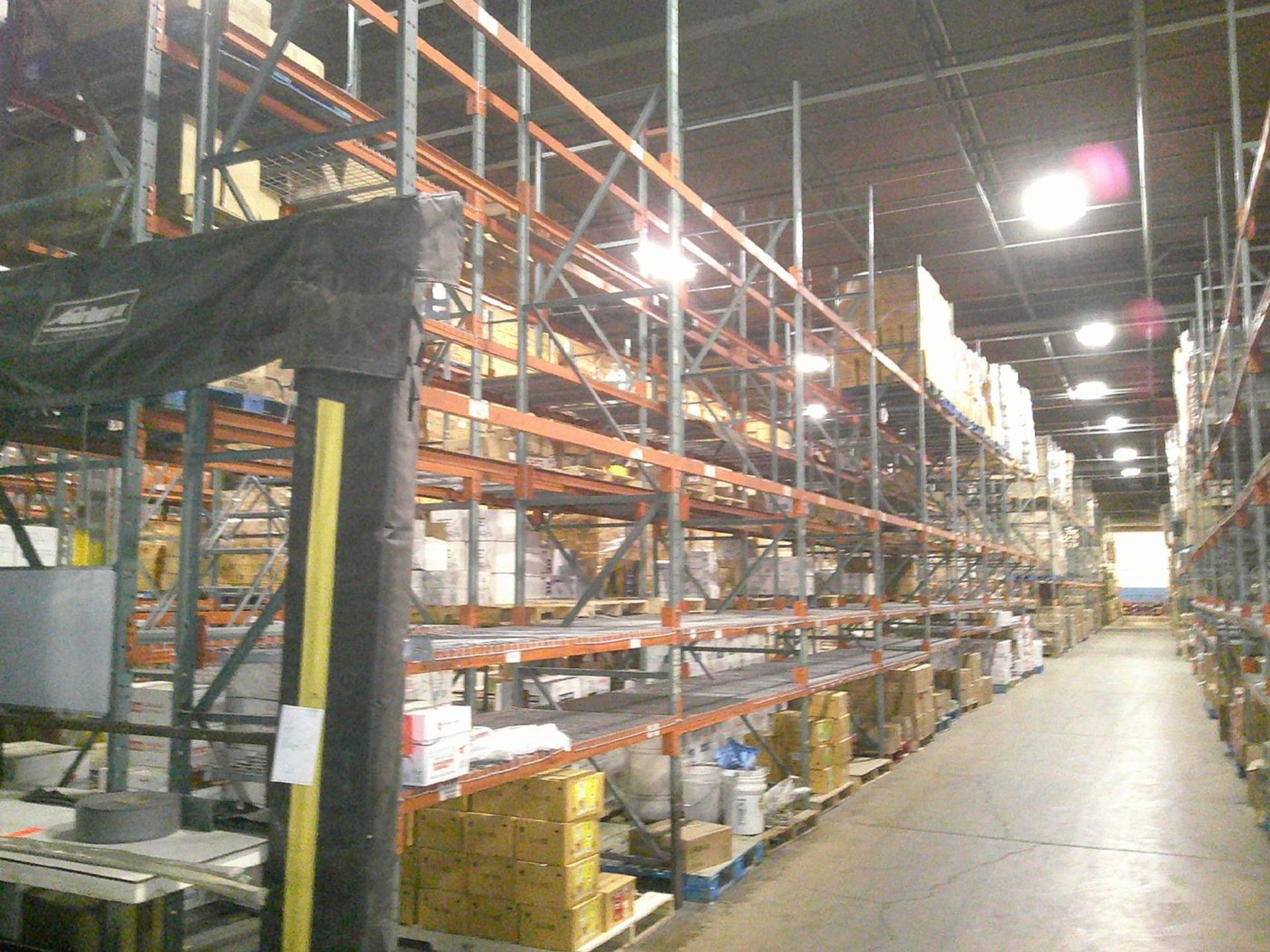 Sections of Interlake 42" x 8' x 19' Bolted Pallet Racking, Including: (20) Uprights, (158) 3"