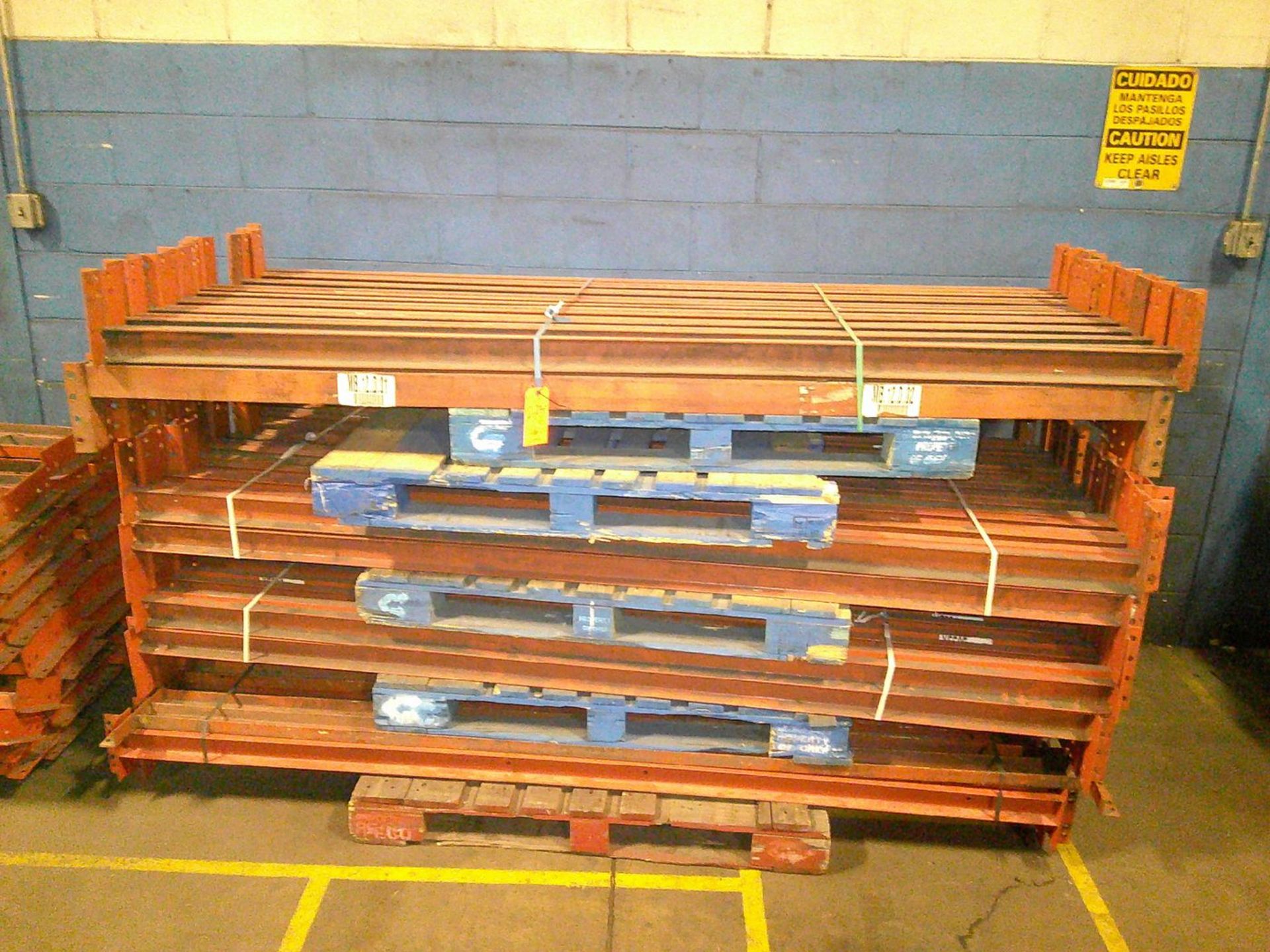 Lot - (2) Pallets of 3 in. and 4 in. x 8 ft. Cross Beams; approx. (200) - Image 4 of 4