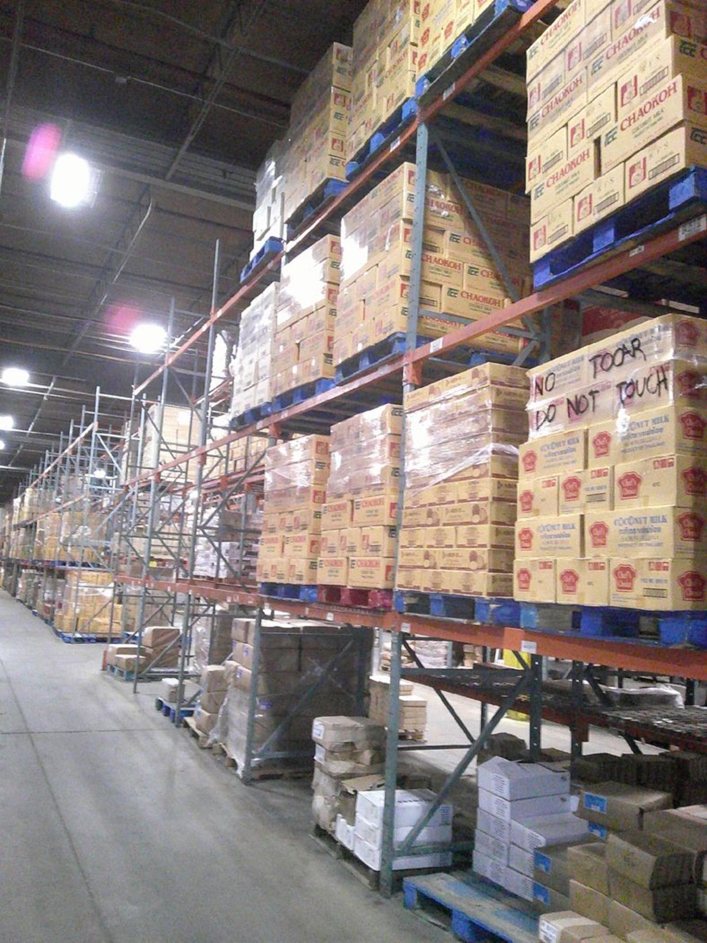 Sections of Interlake 42" x 8' x 19' Bolted Pallet Racking, Including: (20) Uprights, (76) 3" Wide - Bild 6 aus 6
