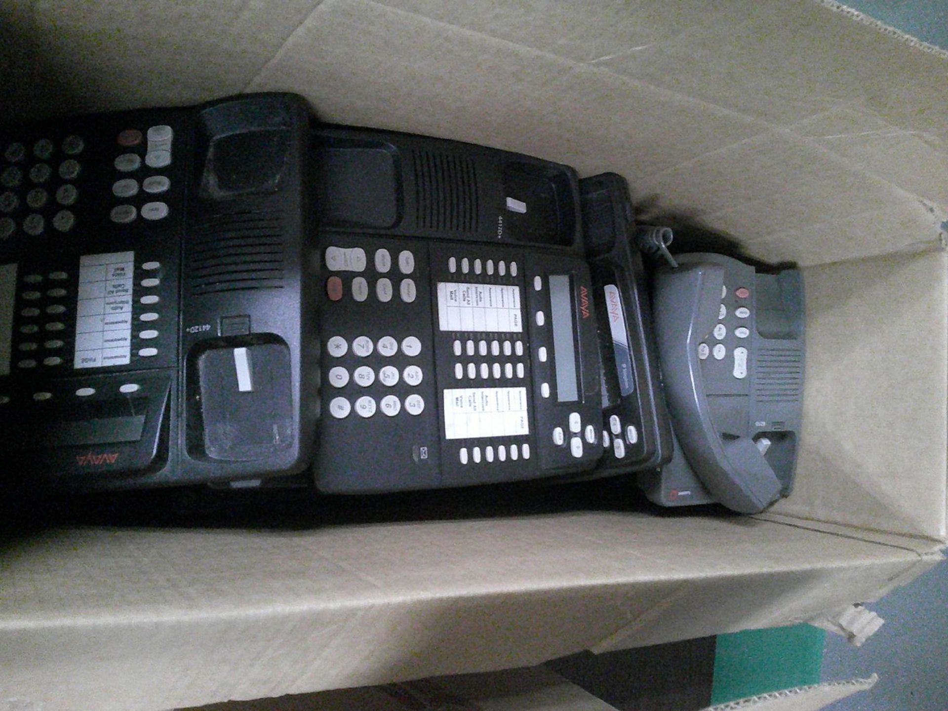 Lot - Avaya IP Telephone System; with (2) Boxes of Extensions - Image 7 of 7