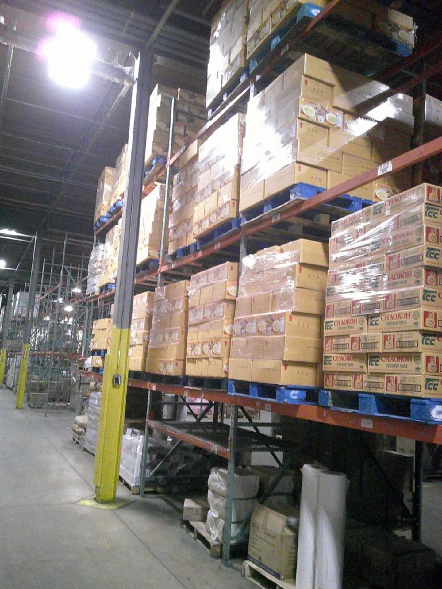 Sections of Interlake 42" x 8' x 19' Bolted Pallet Racking, Including: (20) Uprights, (96) 3" Wide - Bild 6 aus 6