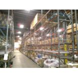 Sections of Interlake 42" x 8' x 19' Bolted Pallet Racking, Including: (40) Uprights, (262) 3"