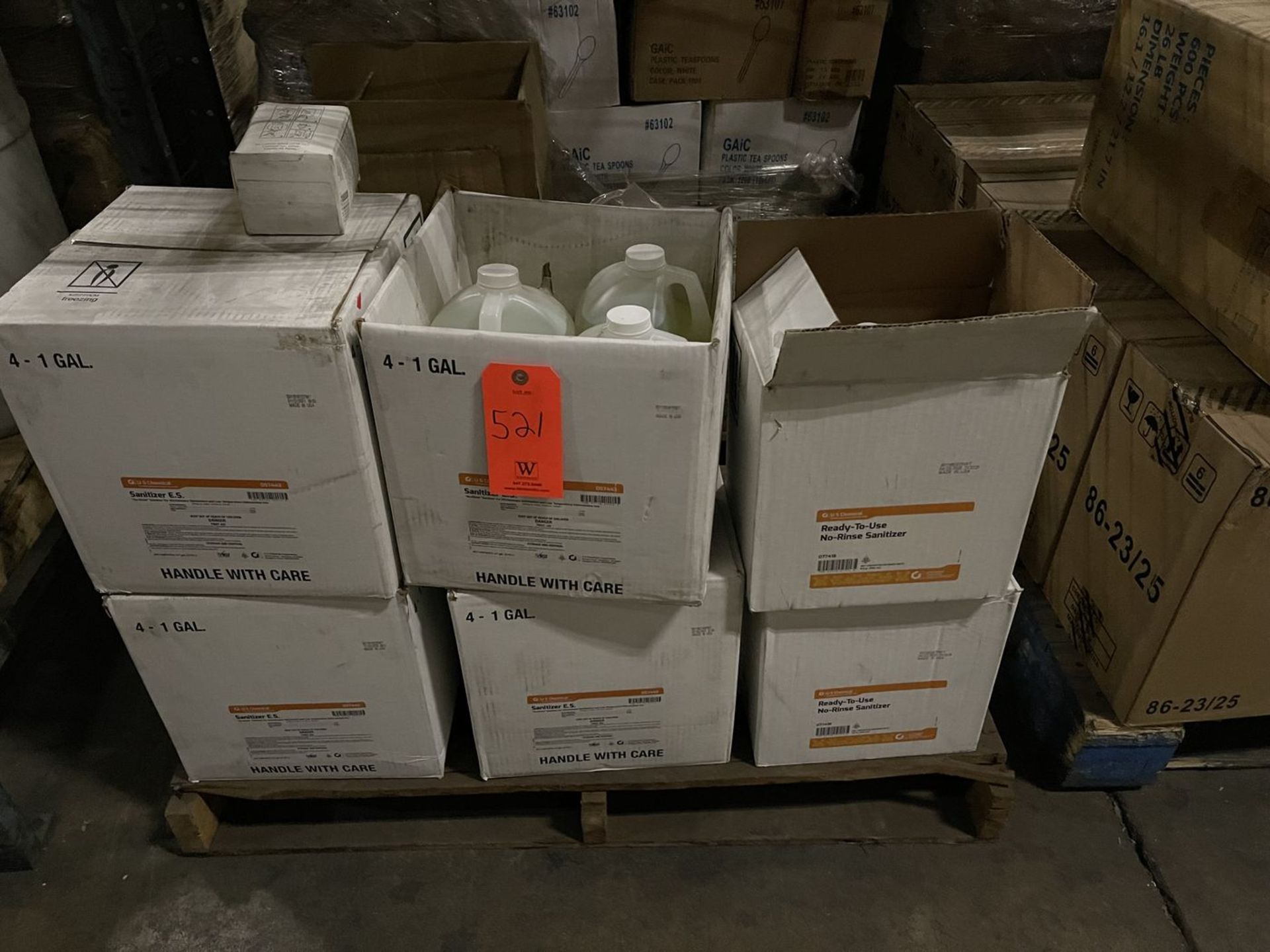 Lot - (11) Cases (approx.) of Misc. Cleaners