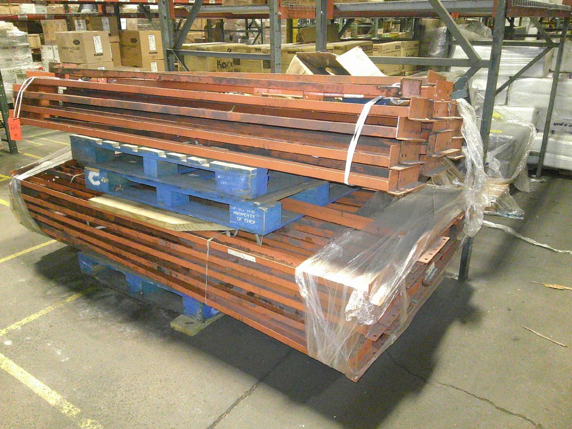 Lot - (2) Pallets of 3 in. x 8 ft. Cross Beams; approx. (160) - Image 4 of 4