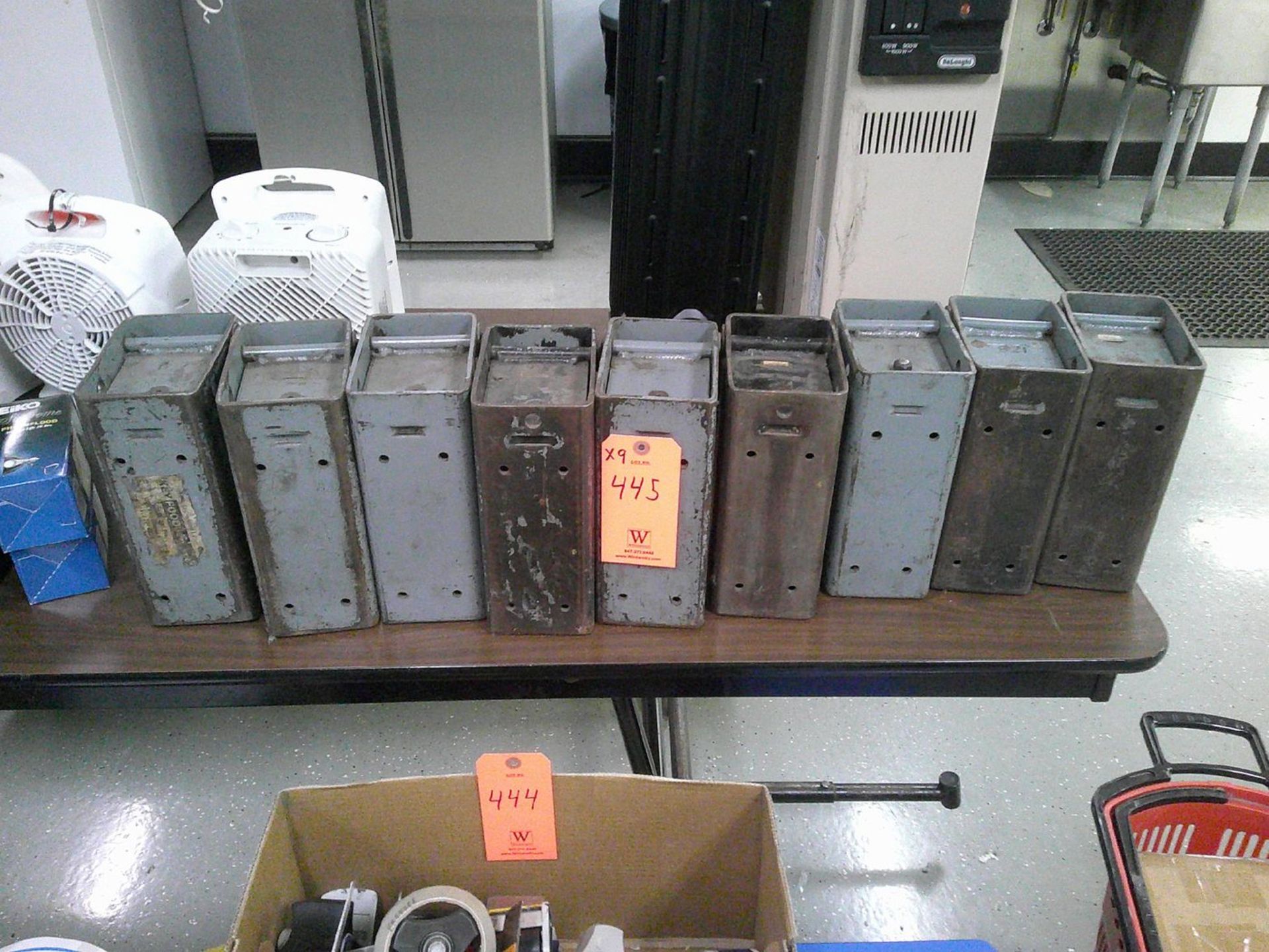 Lot - (9) Truck Lock Boxes