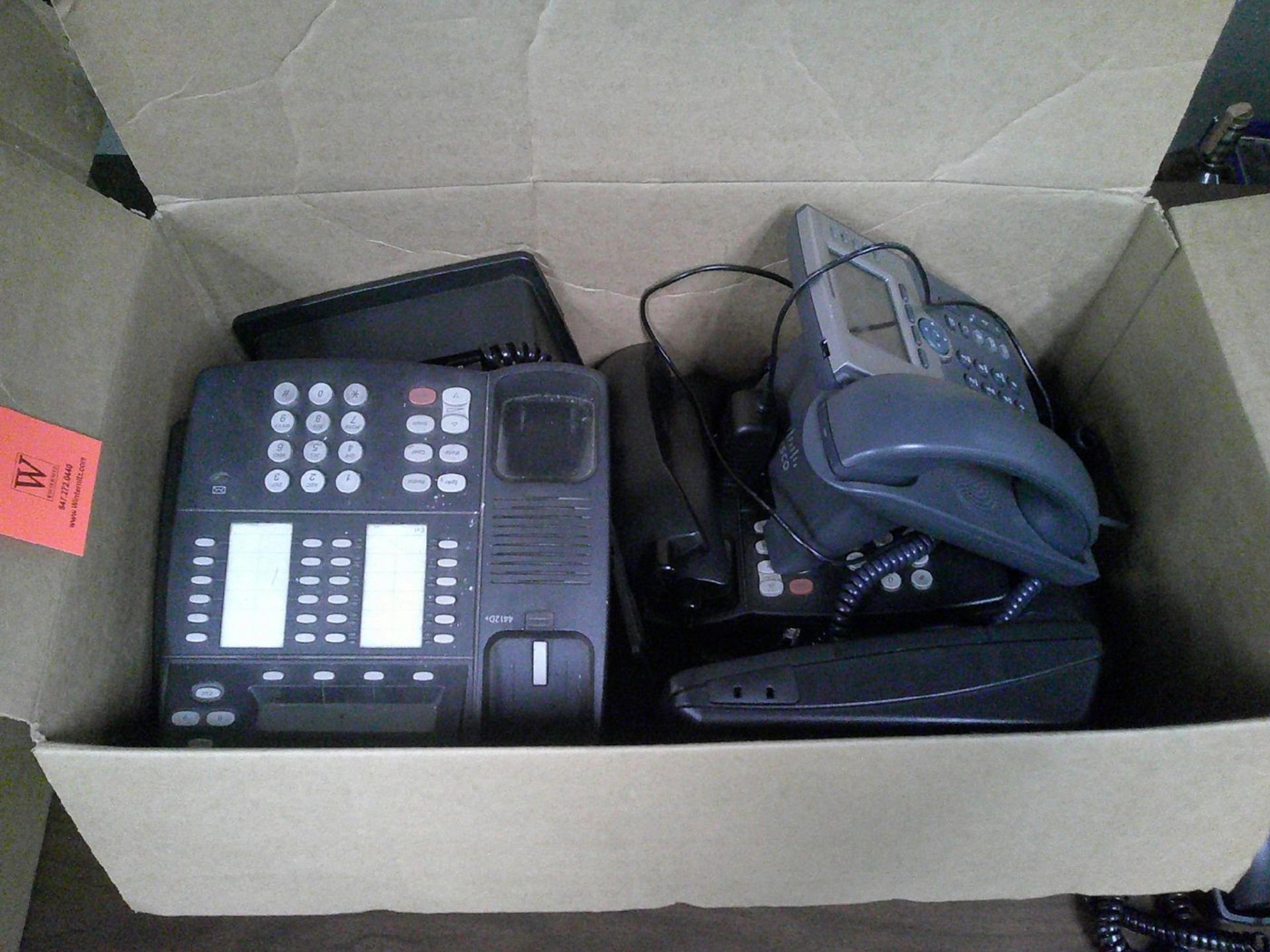 Lot - Avaya IP Telephone System; with (2) Boxes of Extensions - Image 6 of 7
