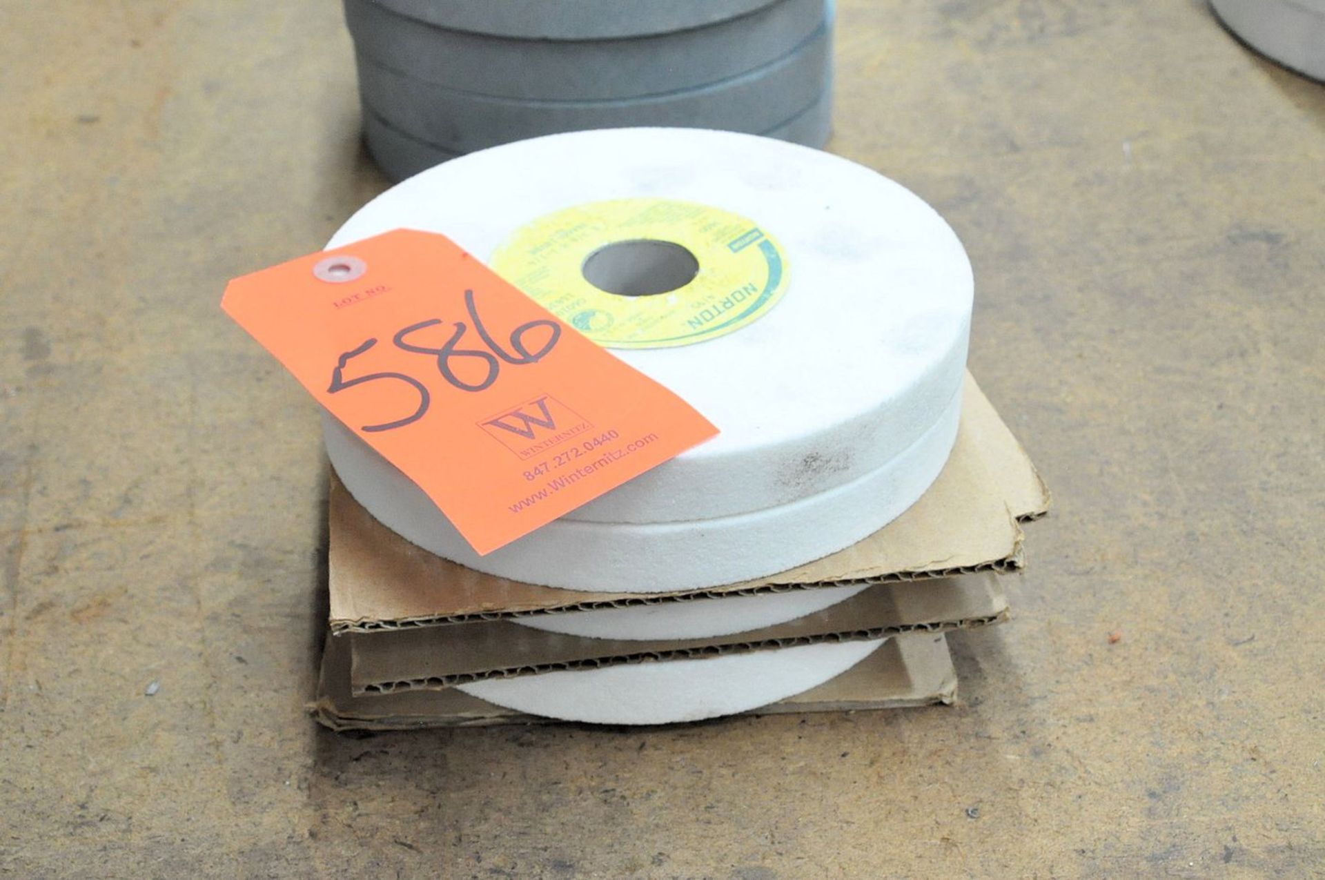 Lot - Various Grinding Wheels in (5) Stacks and (4) Boxes - Image 2 of 5