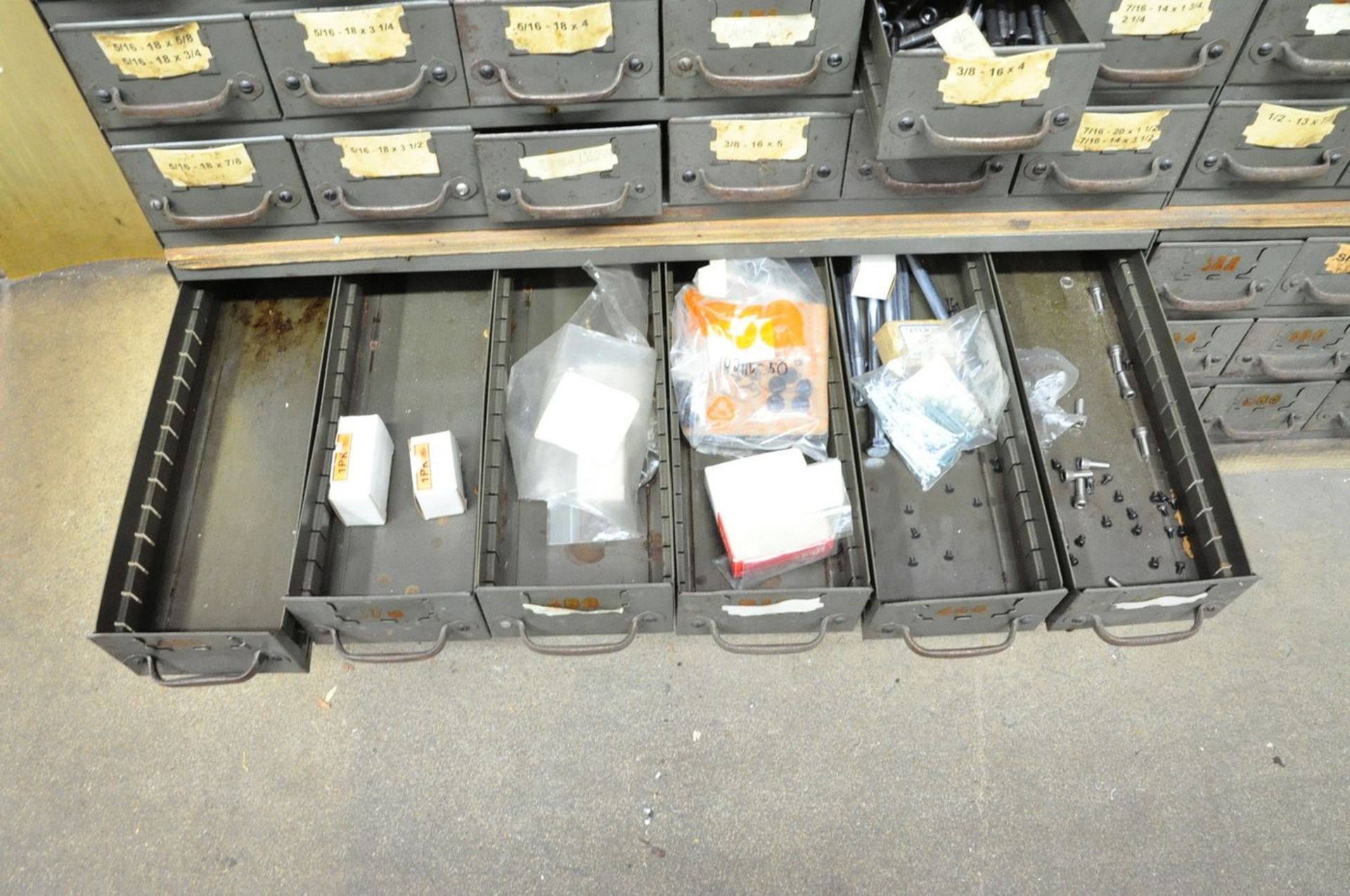 Lot - (84) Organizer Bins with Bolt and Screw Hardware Contents - Image 13 of 15