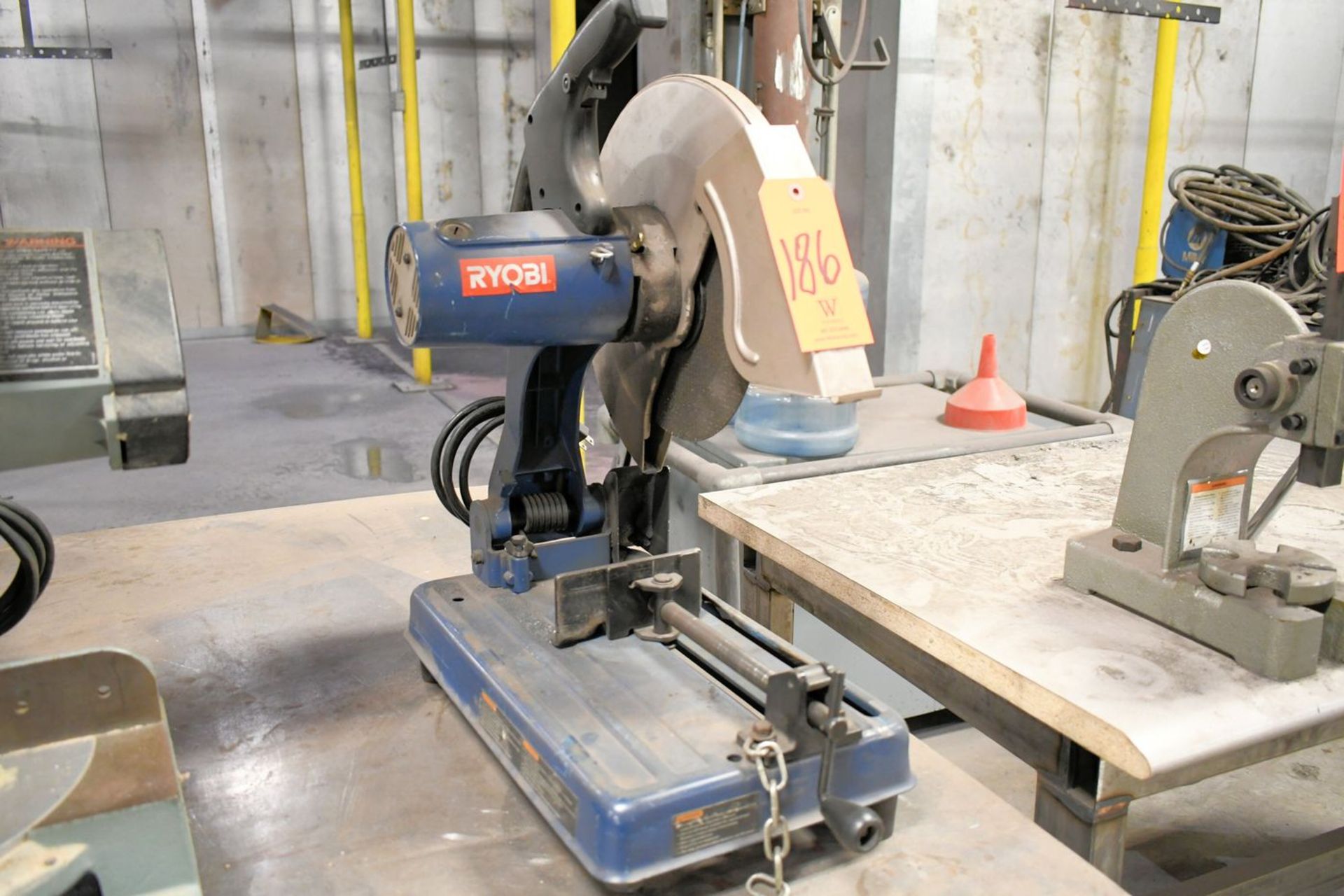 Ryobi 14" Model C-358 Cut-Off Saw, S/N: X060834770