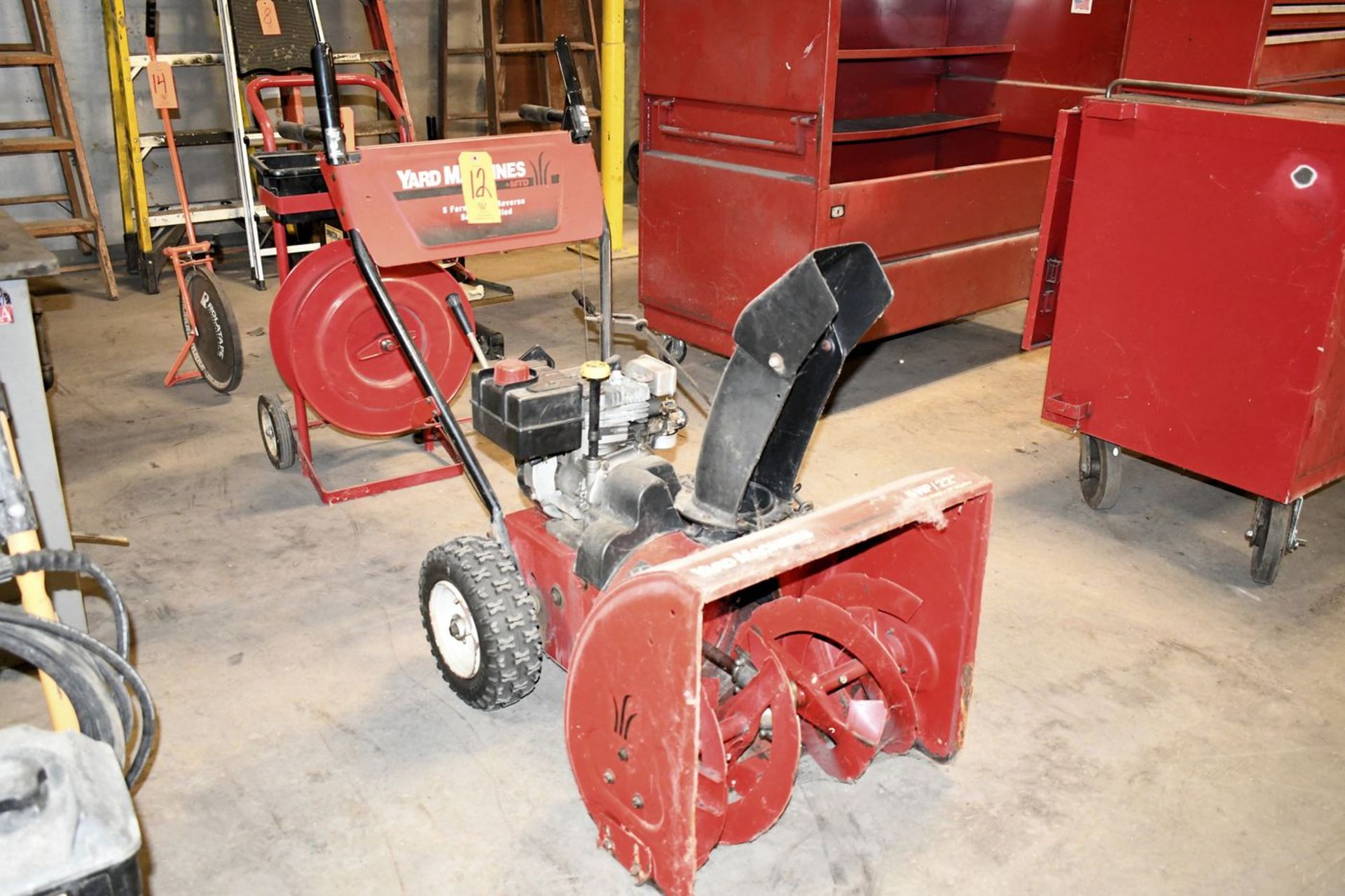 Yard Machines 5-HP x 22" 2-Stage 12" Impeller Gas Powered Self Propelled Snow Thrower - Image 2 of 2