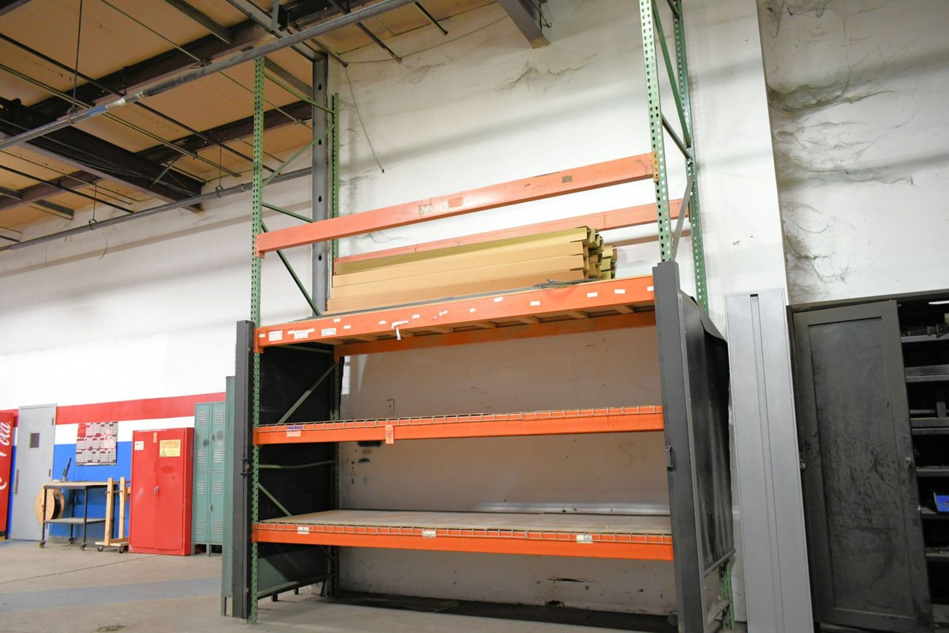 Lot - (1) 11' x 42" x 16'H, (2) 9' x 4' x 8' Sections Pallet Racking, (Contents Not Included), (