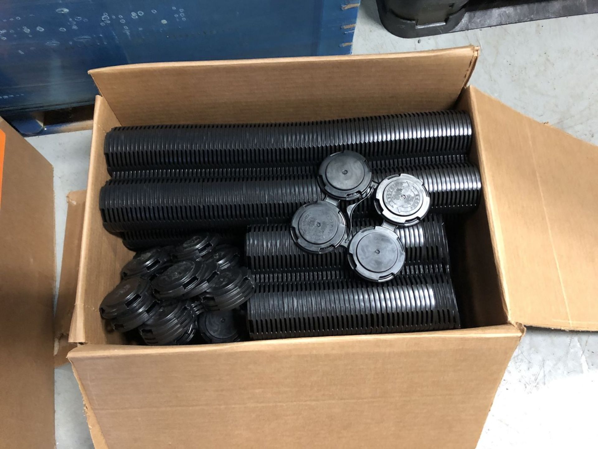 Lot - Over (23,000) Can Lid 4-Pack Plastic Beer Can Lids; (788) per Box, (30) Boxes; 100% PCR; All