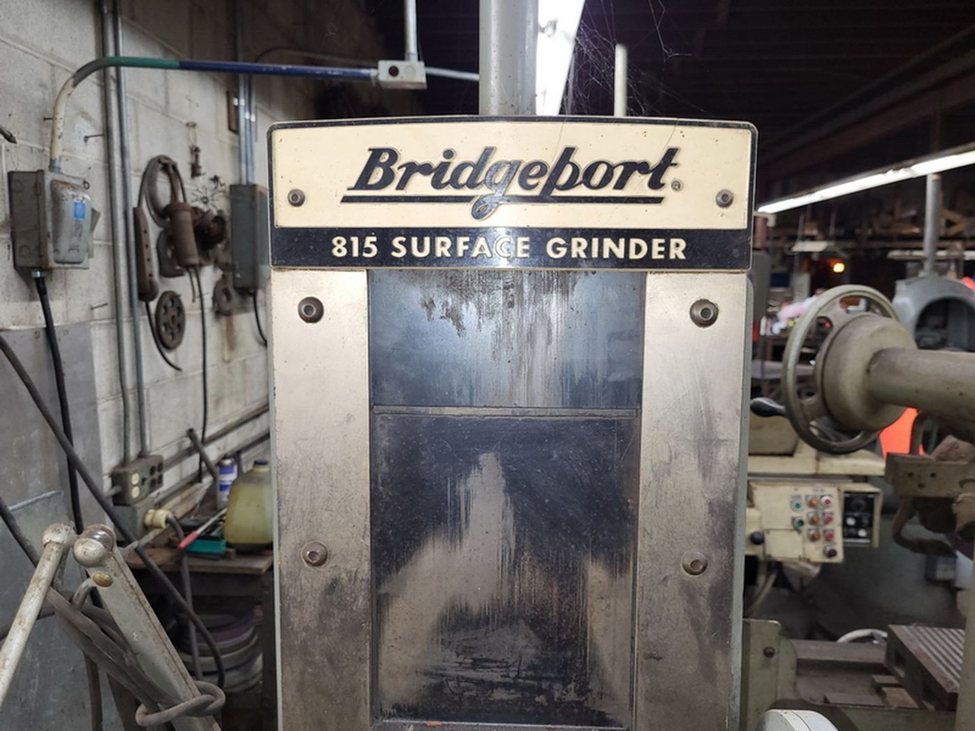 Bridgeport 815 Surface Grinder, Includes Walker Ceramax 8 in. x 15 in. PMC, 220/3/60 - Image 3 of 3