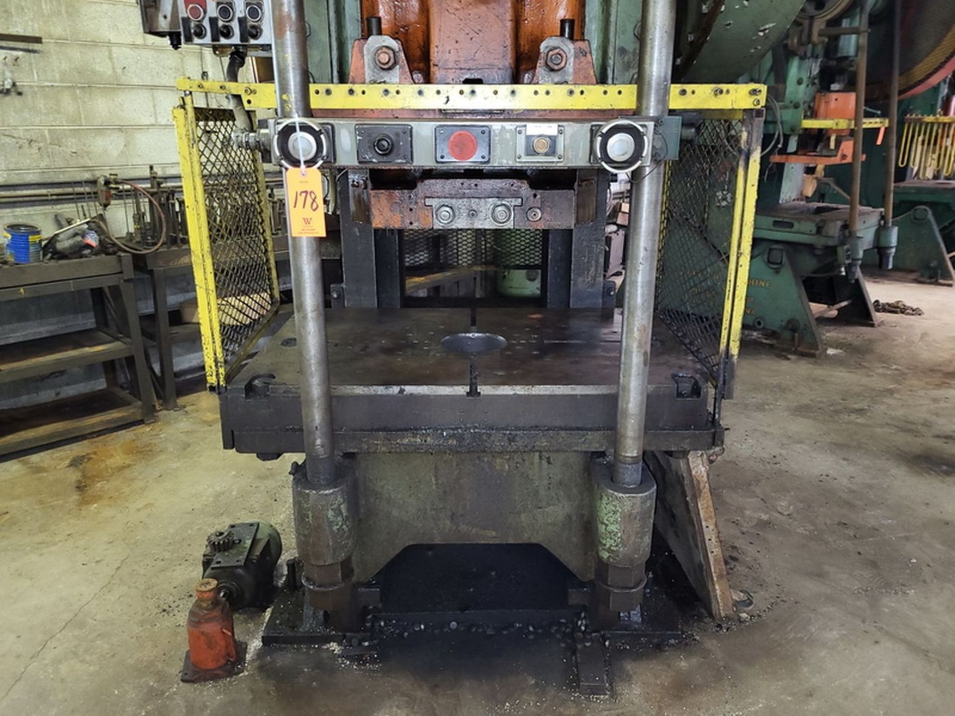 Warco 150-Ton Cap. Model 150 O.B.I. Punch Press, SN: 84119, Guarded, Air Clutch, Auto Adjust Motor - Image 4 of 5