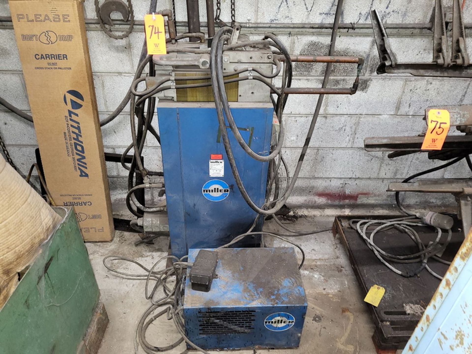 Miller Model MPS-20, Resistance Spot Welder, SN: JB561229, 230V. Single Phase