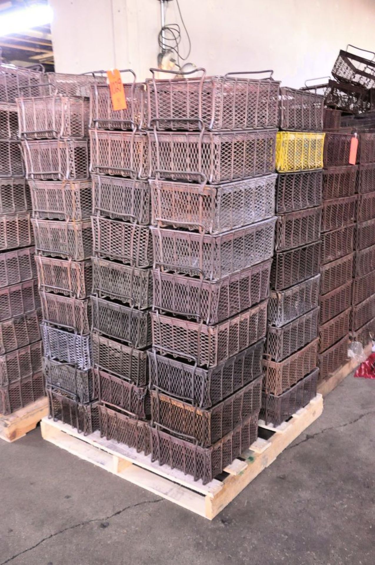 Lot - Steel Wire Baskets on (1) Pallet (Removal Cost : N/C)